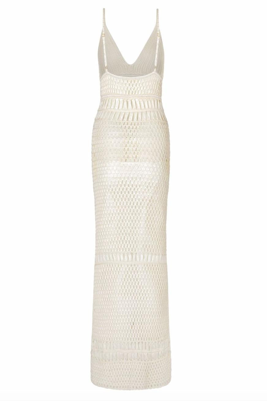 Molly Örgü Cami Midi Elbise