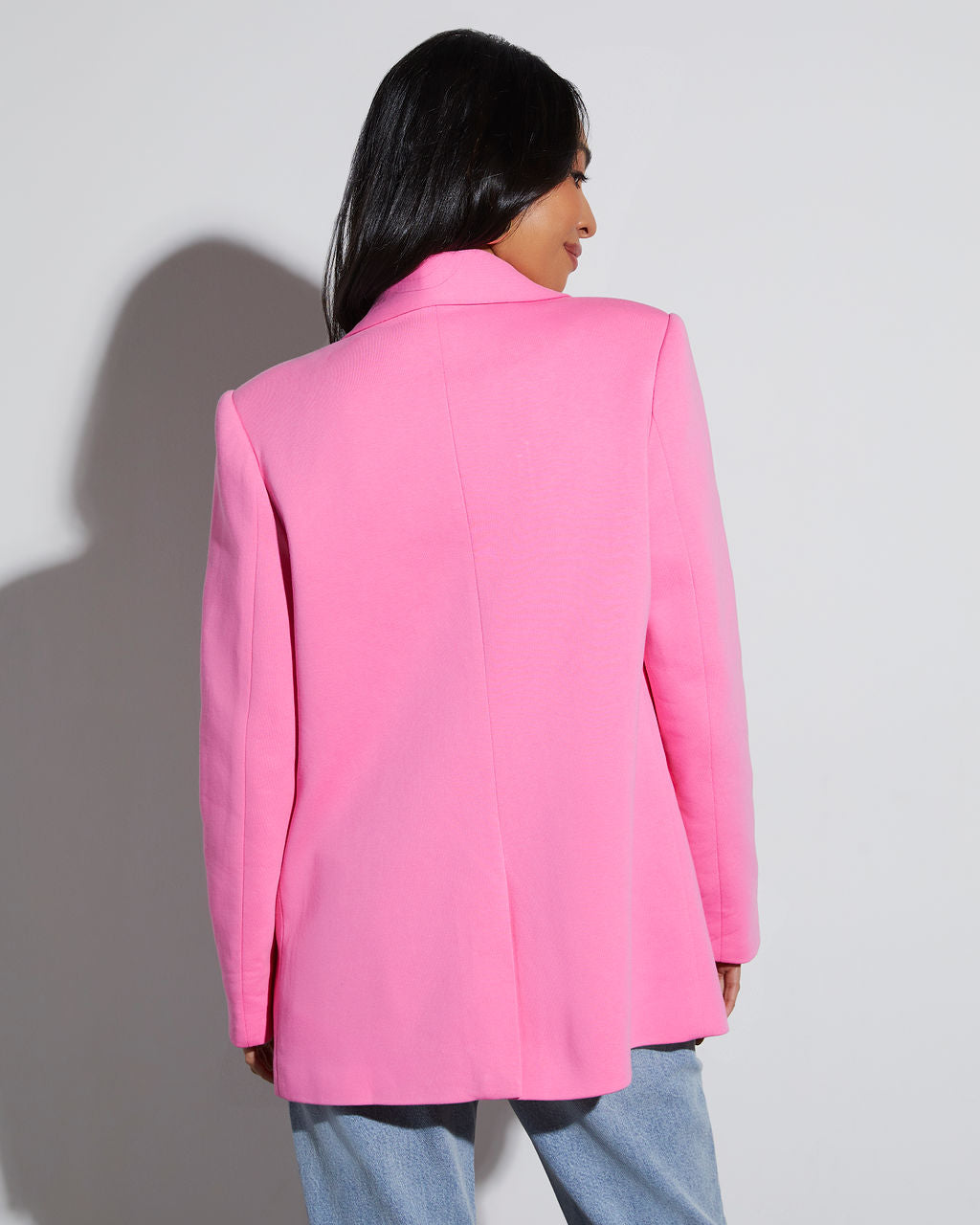 Beaming Cotton Pocketed Blazer