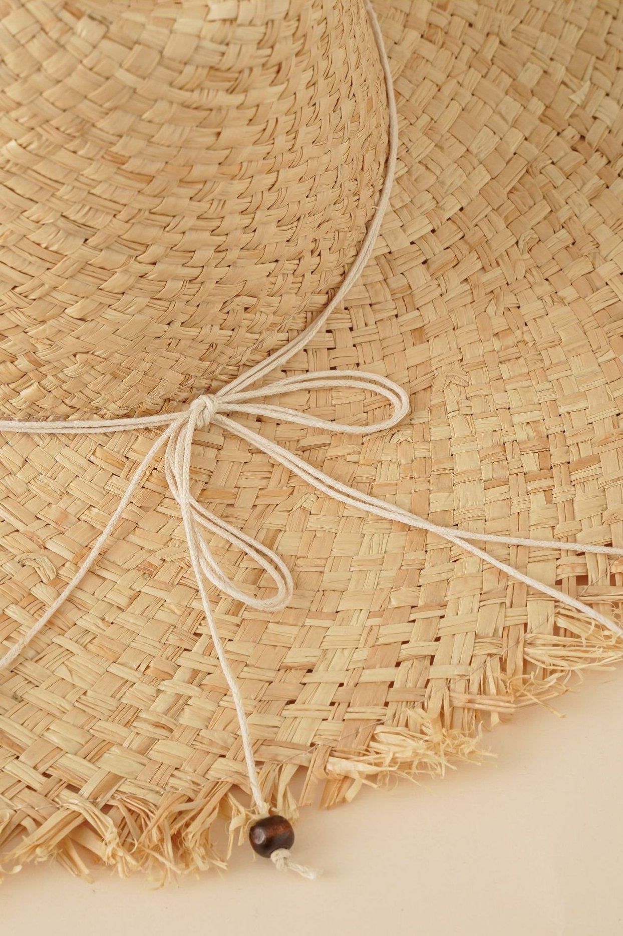 Phhyllis Şeritli Hasır Şapka