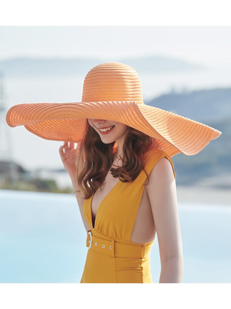 Olivia Hasır Şapka