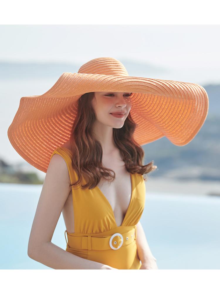 Olivia Hasır Şapka