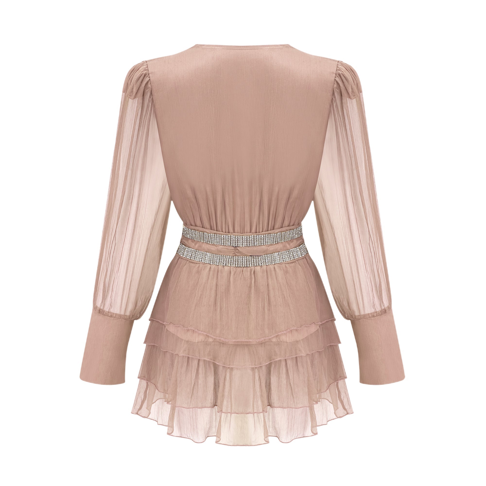 Ellica kristal mini elbise