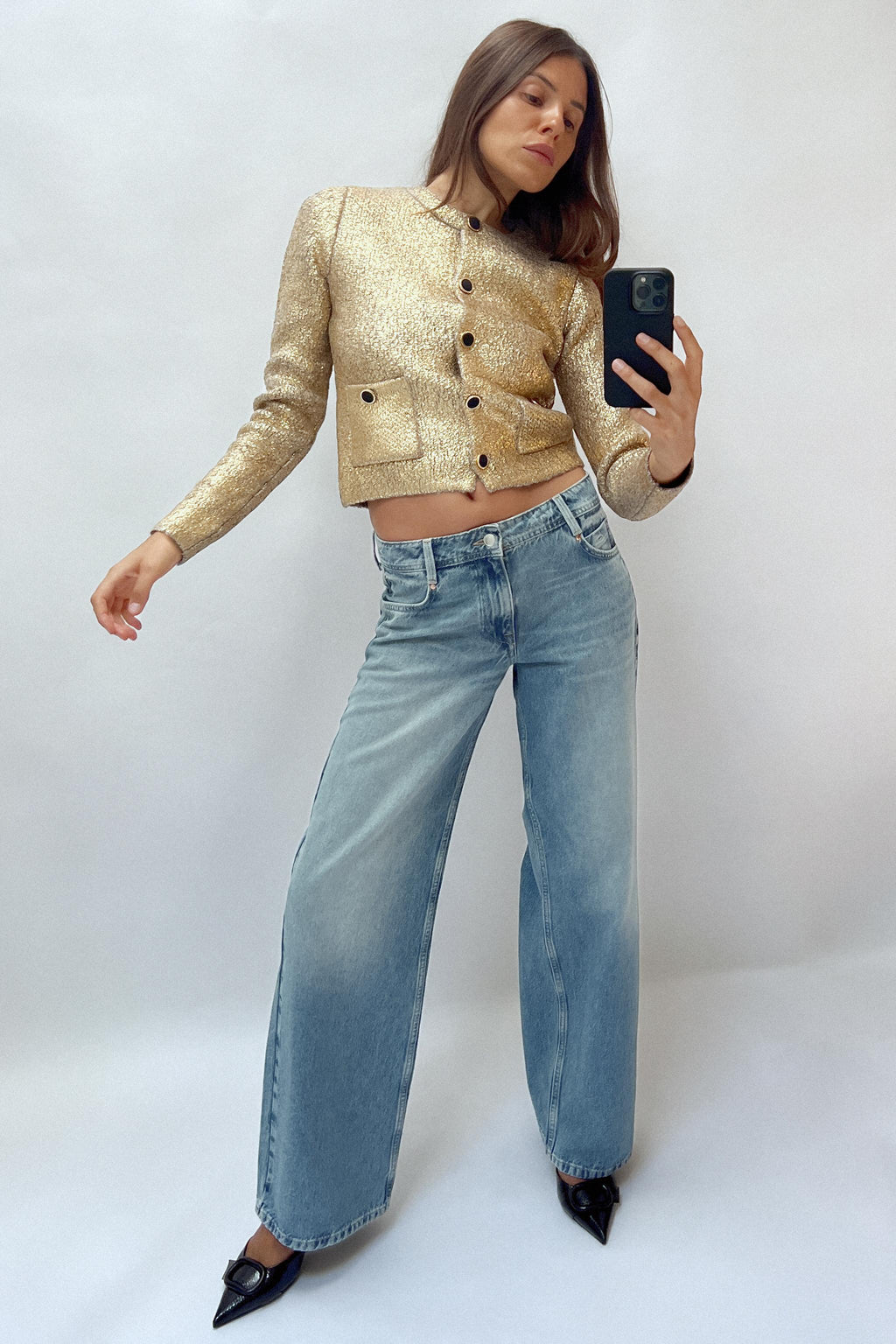 Brook Gold Triko Hırka