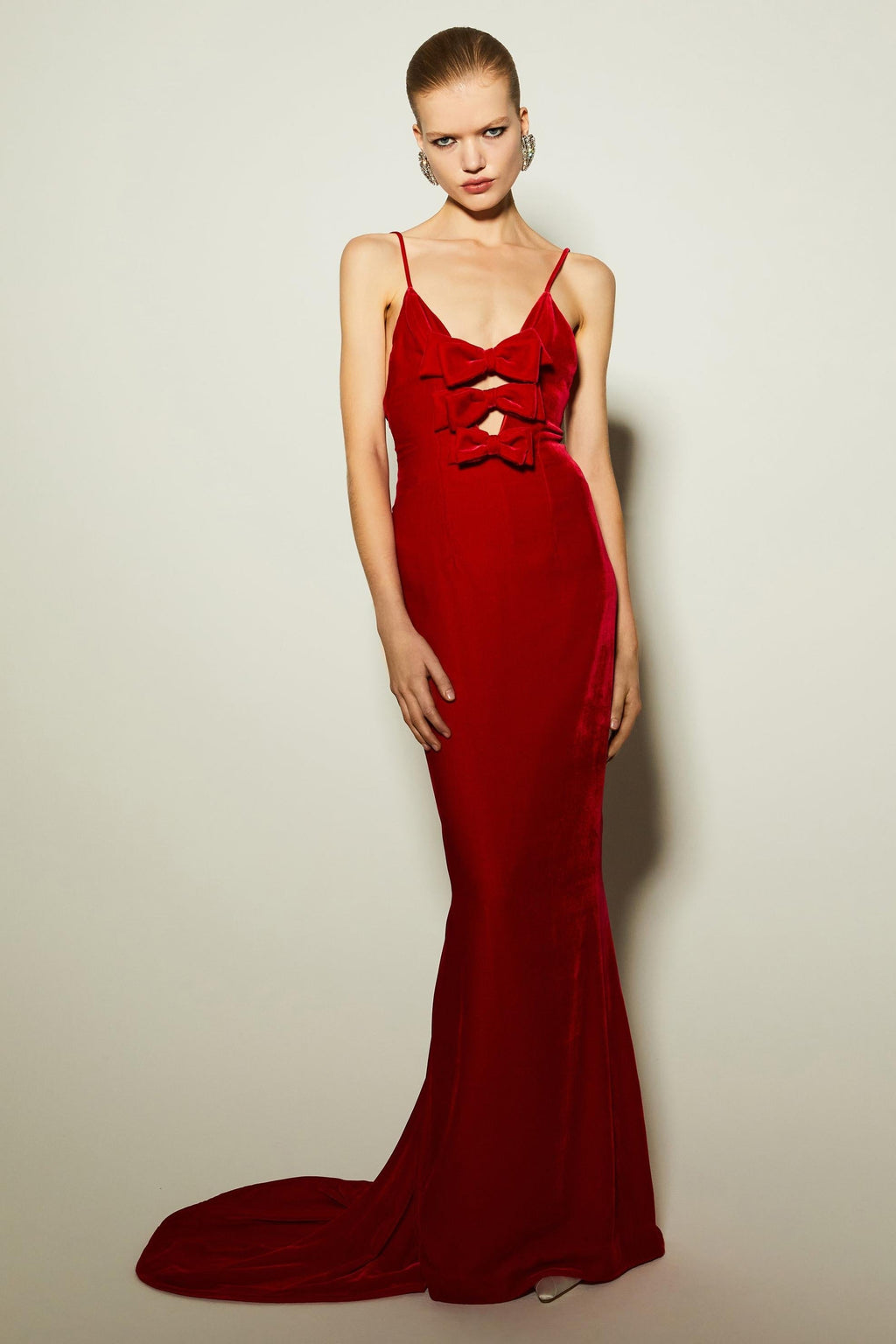 Apphia Fiyonklu Cami Uzun Elbise