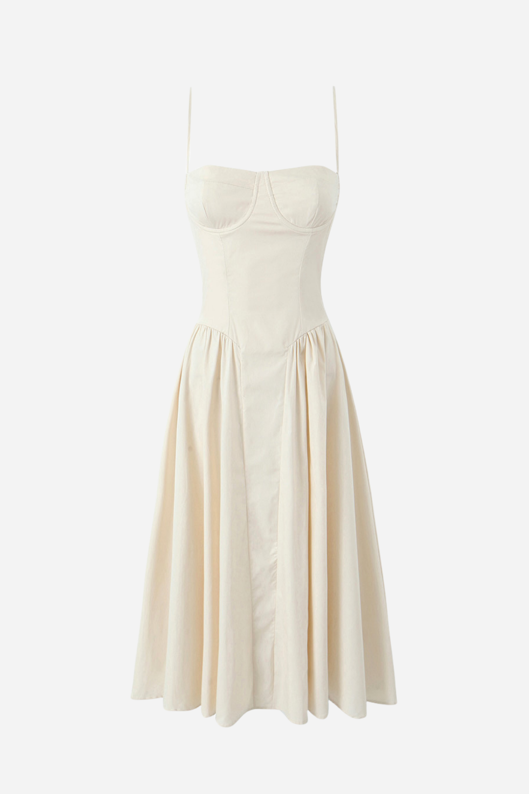 Sweet Heart Büstiyer Flare Midi Elbise