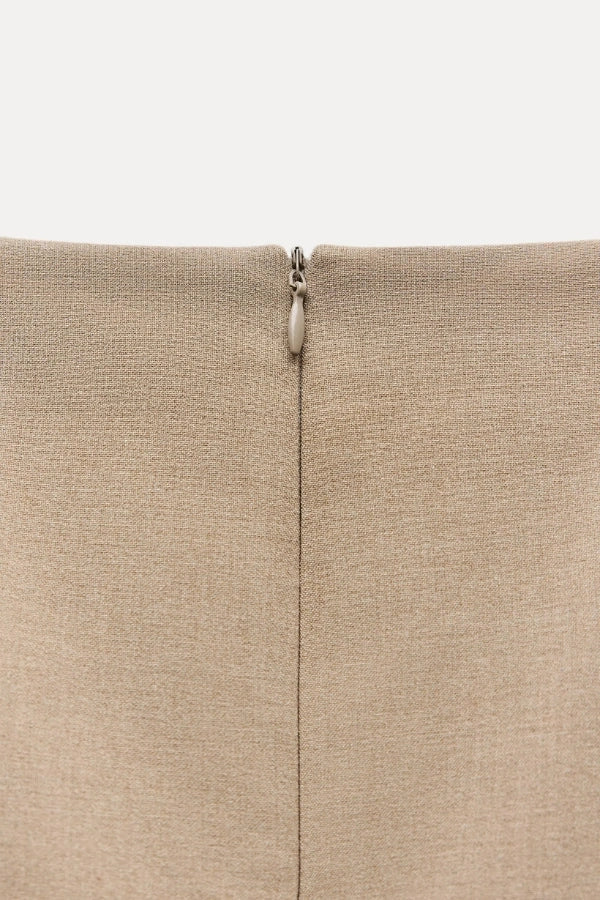 Florence Fiyonklu Fırfırlı Mini Elbise