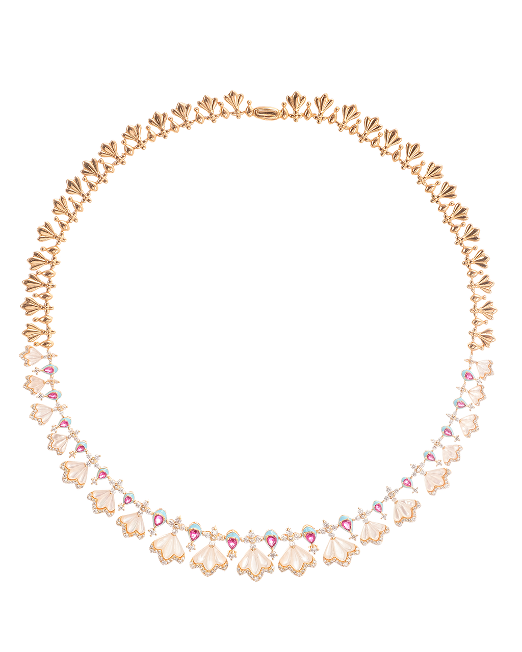 Harmoni Kırmızı Pırlanta Kolye