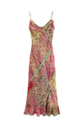 Rosaline Patchwork Slip Elbise