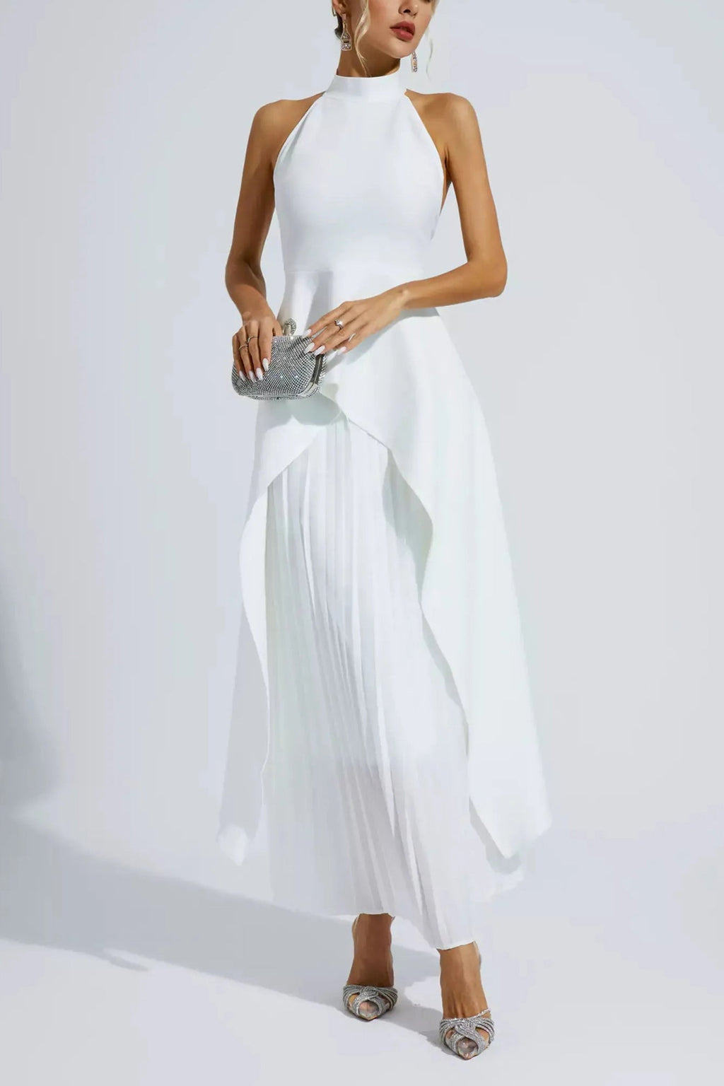 Kamryn Beyaz Düzensiz Set