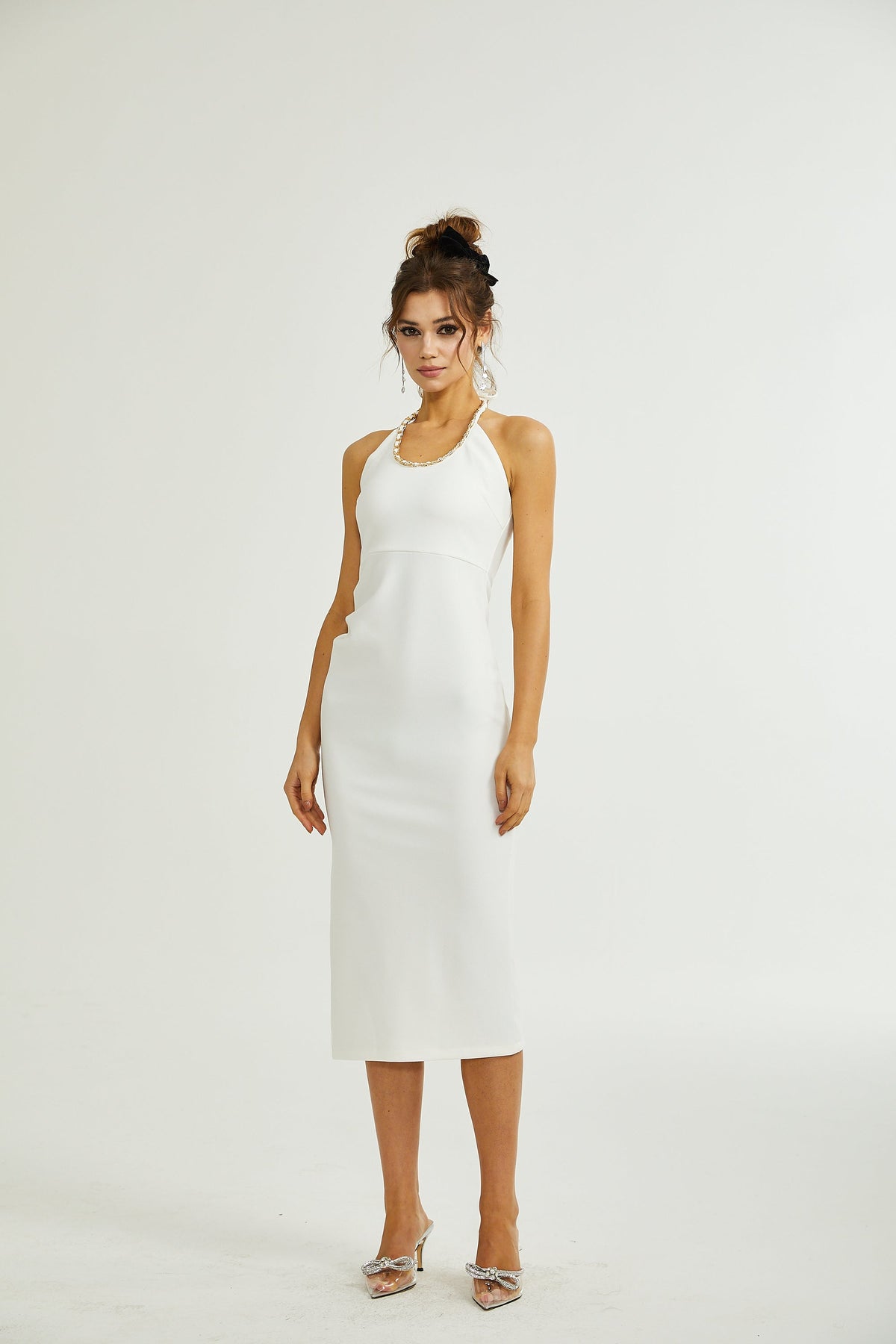Keeya midi elbise