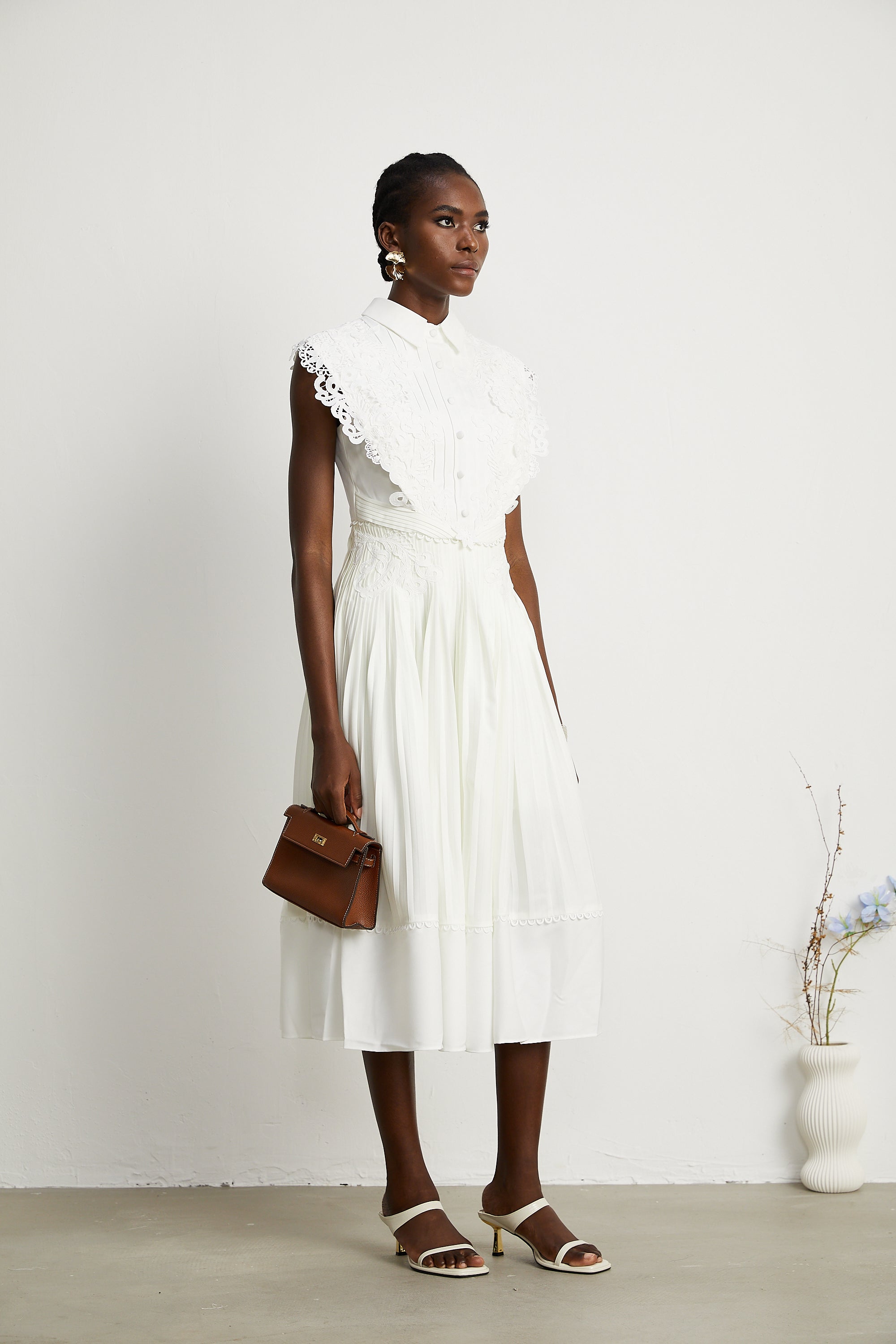 Avalon midi elbise
