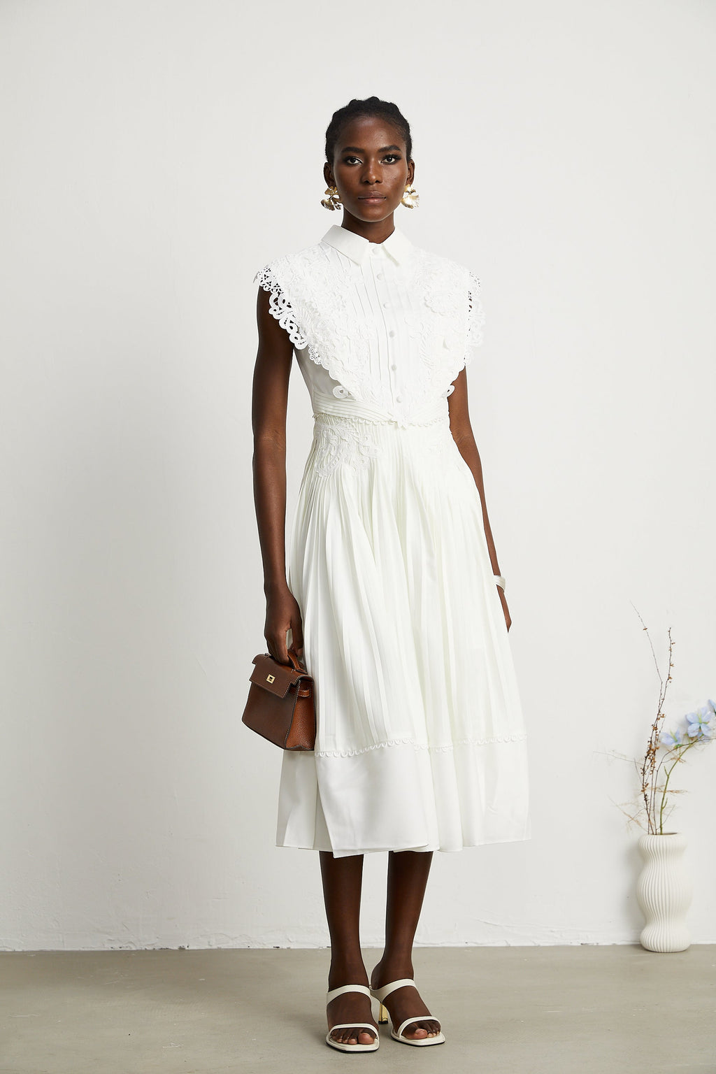 Avalon midi elbise
