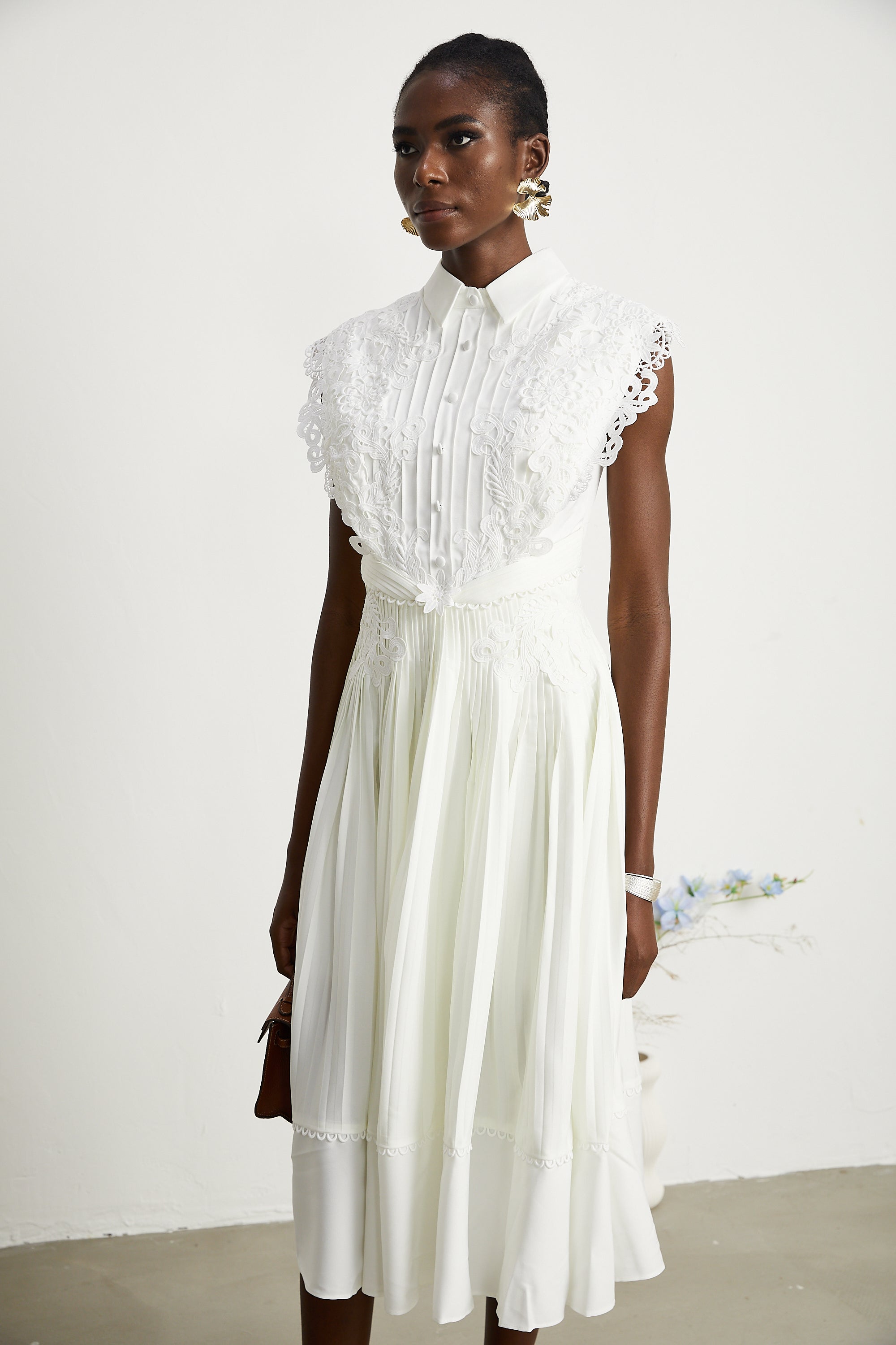 Avalon midi elbise