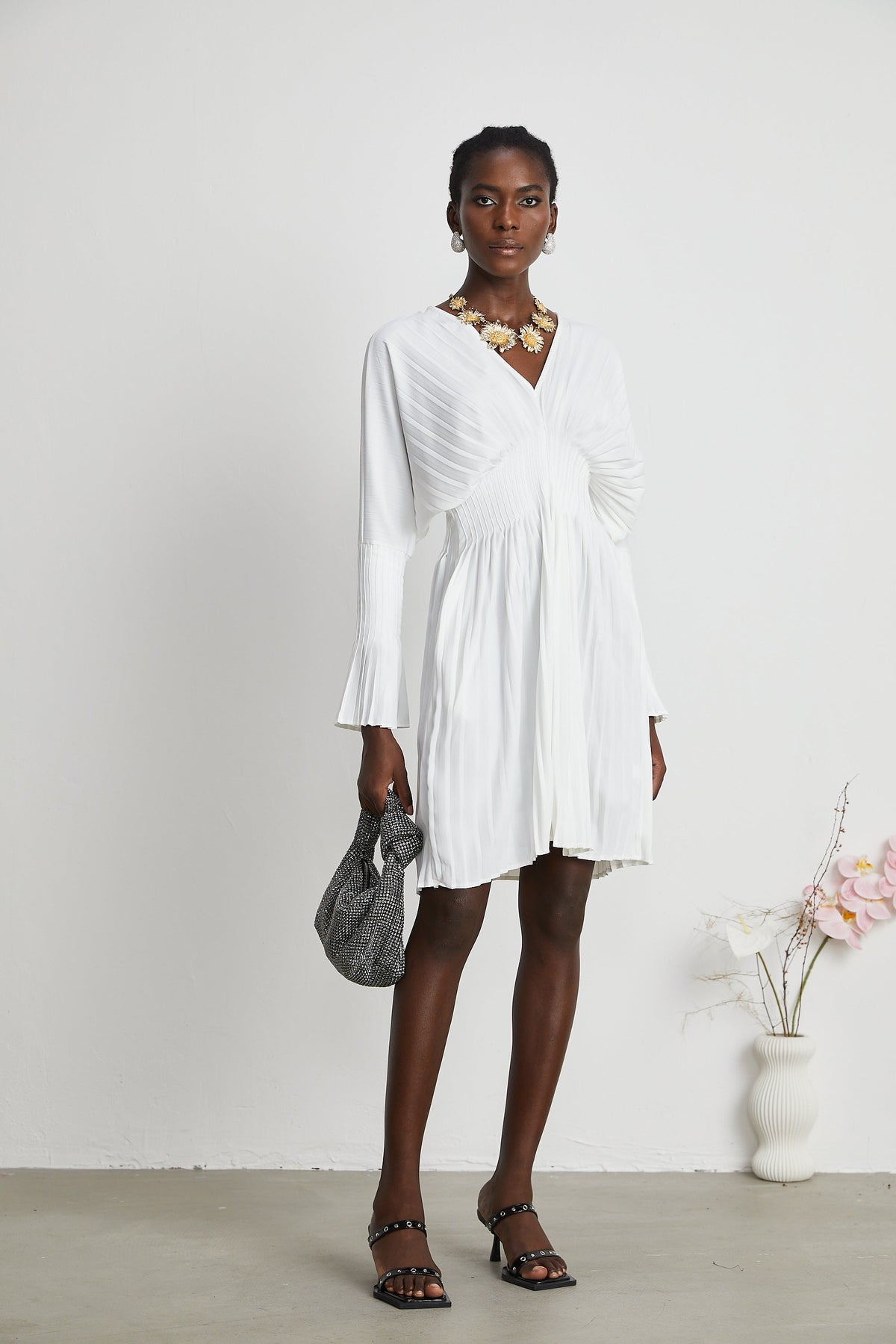 Claudette mini elbise