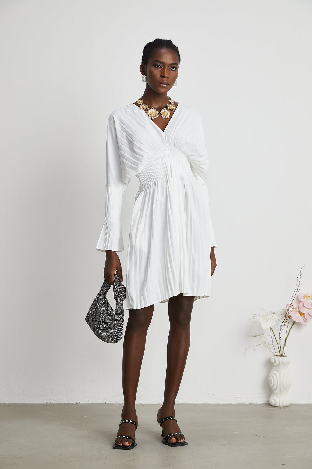Claudette mini elbise
