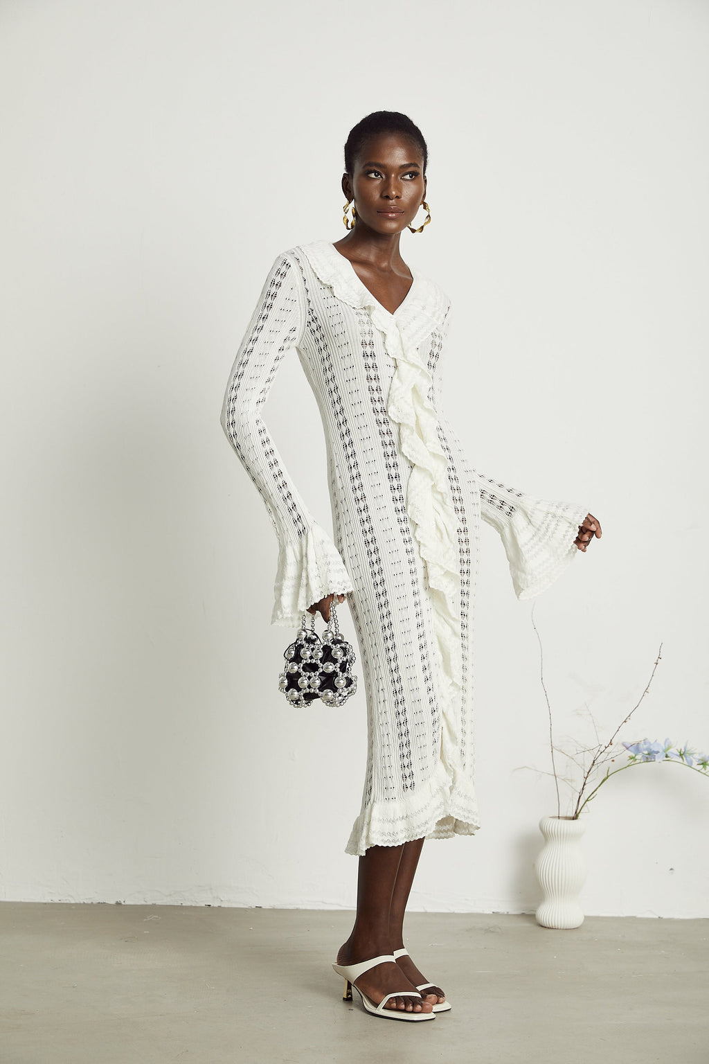 Alyssa midi elbise