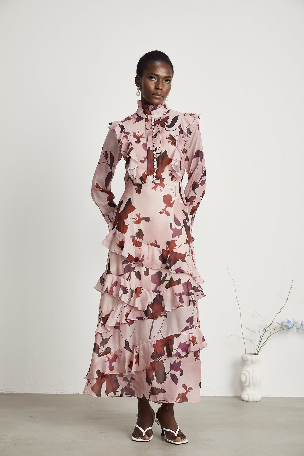 Agathe maksi elbise