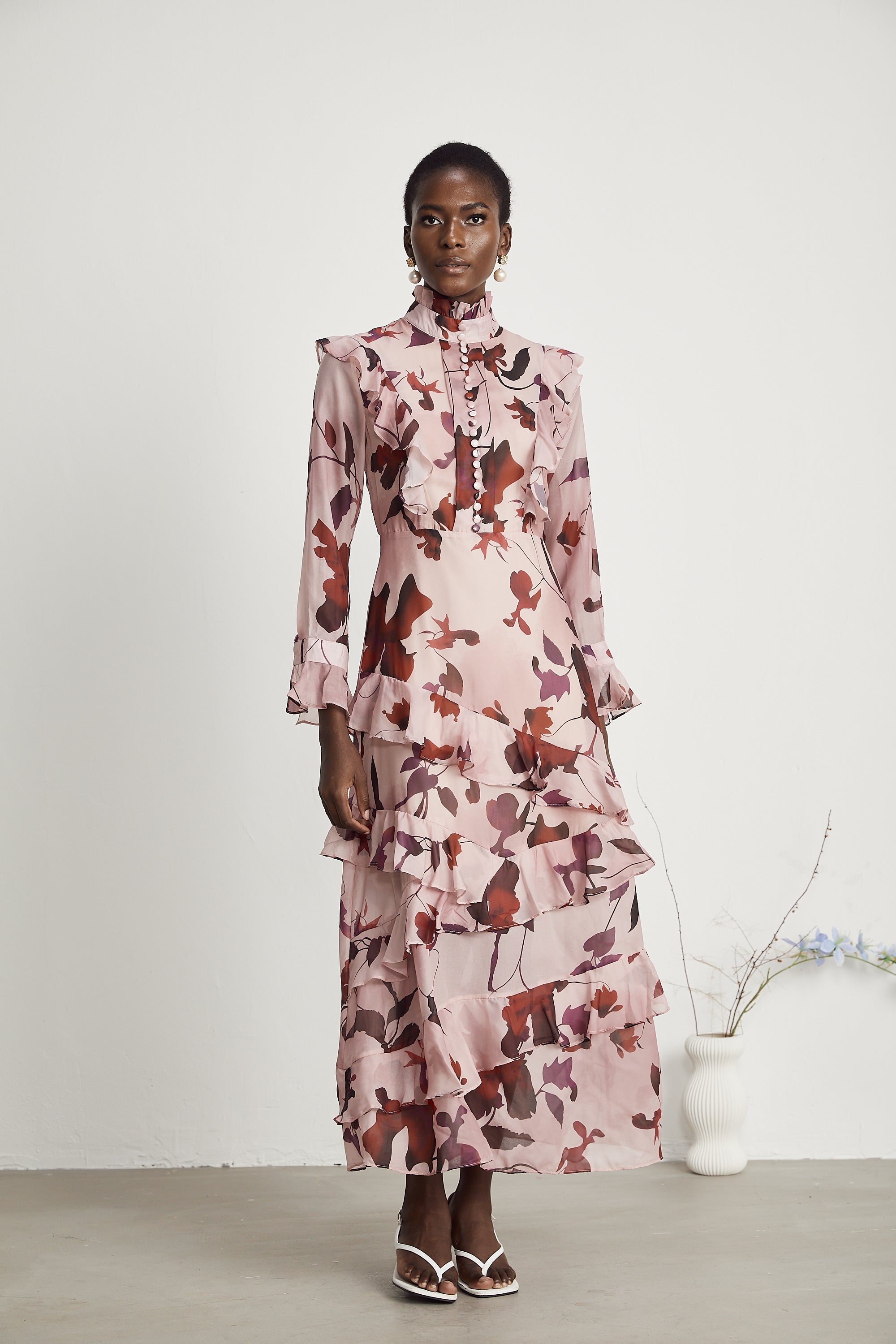 Agathe maksi elbise