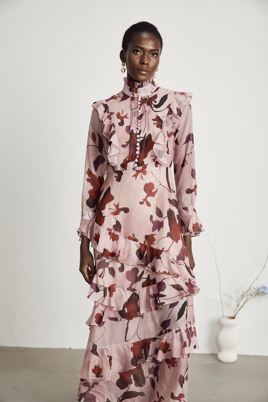 Agathe maksi elbise