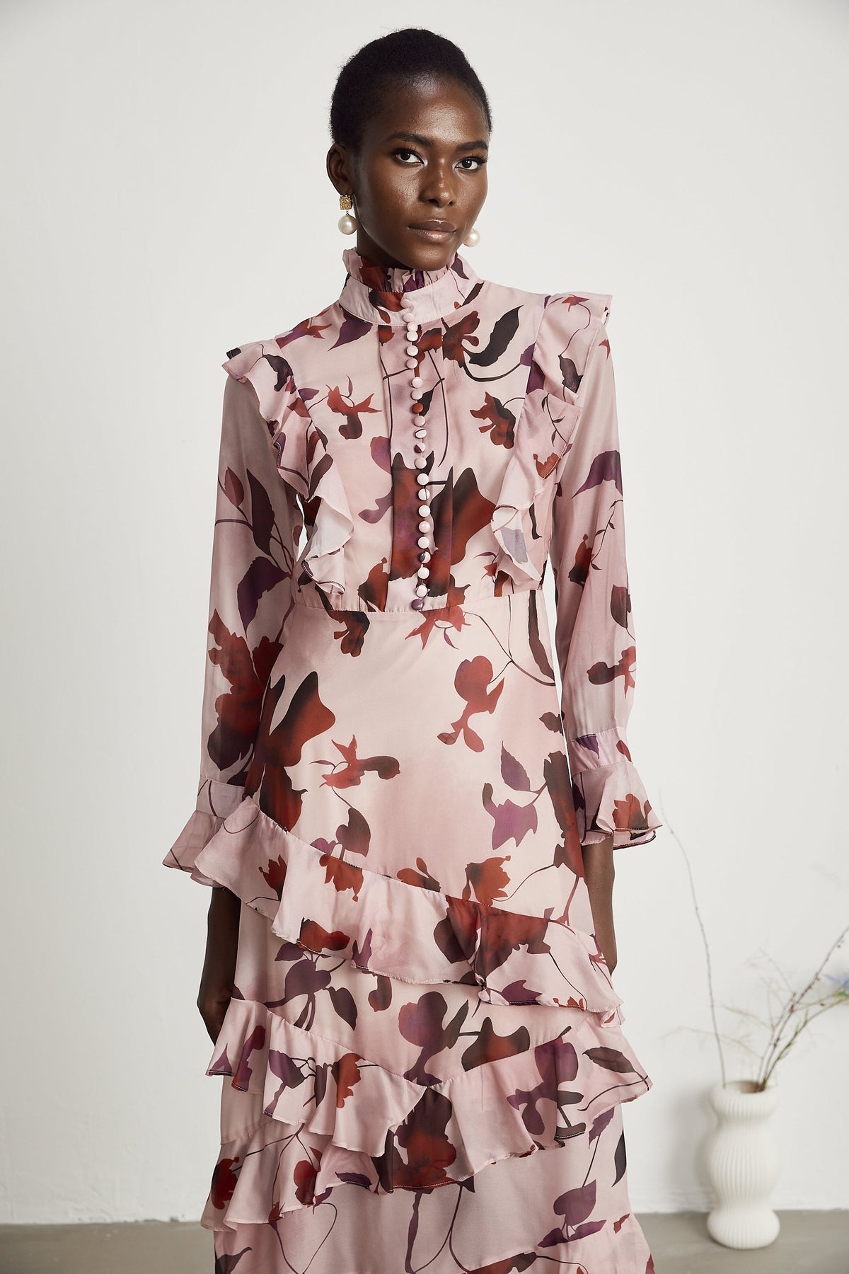 Agathe maksi elbise