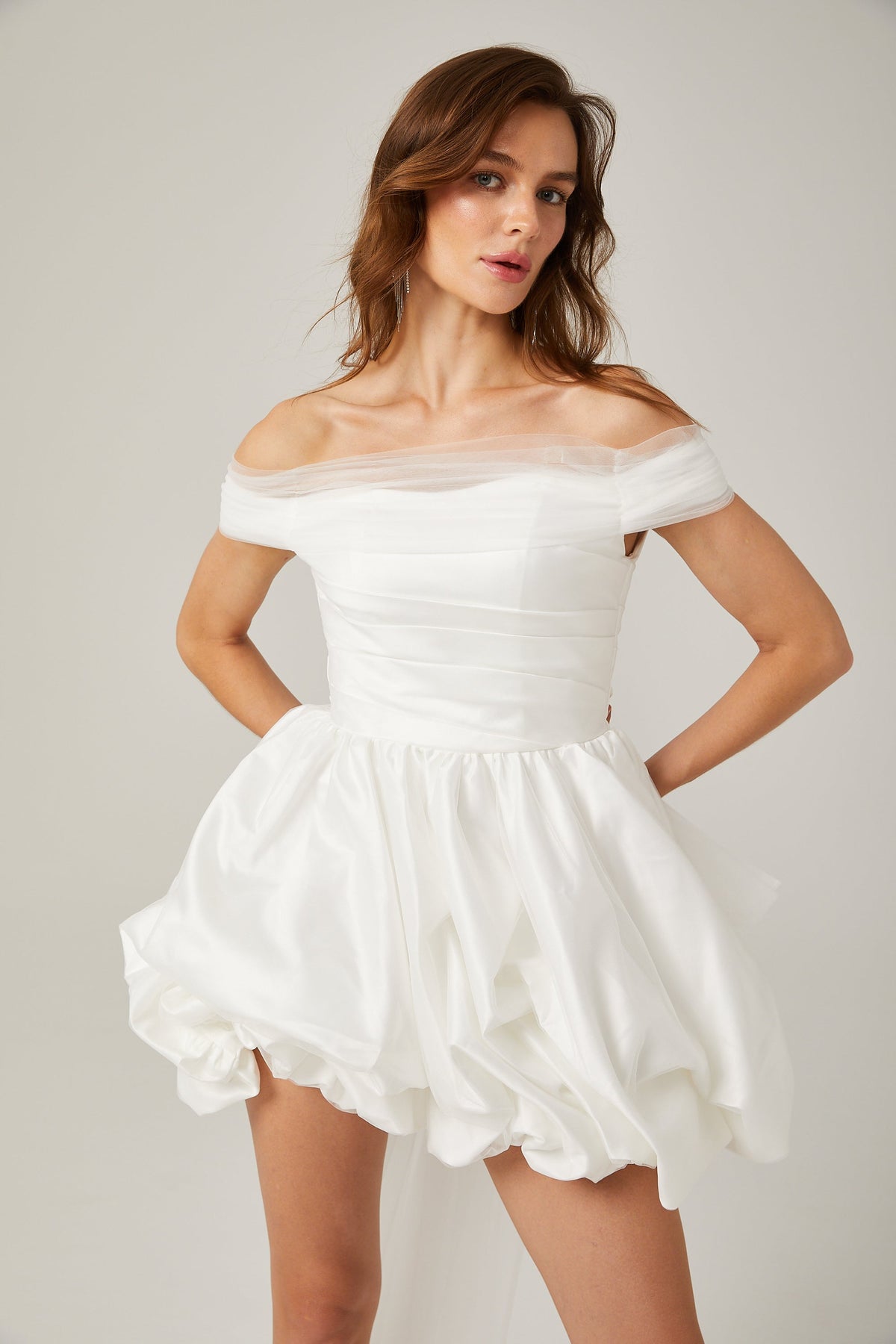 Aurore mini elbise