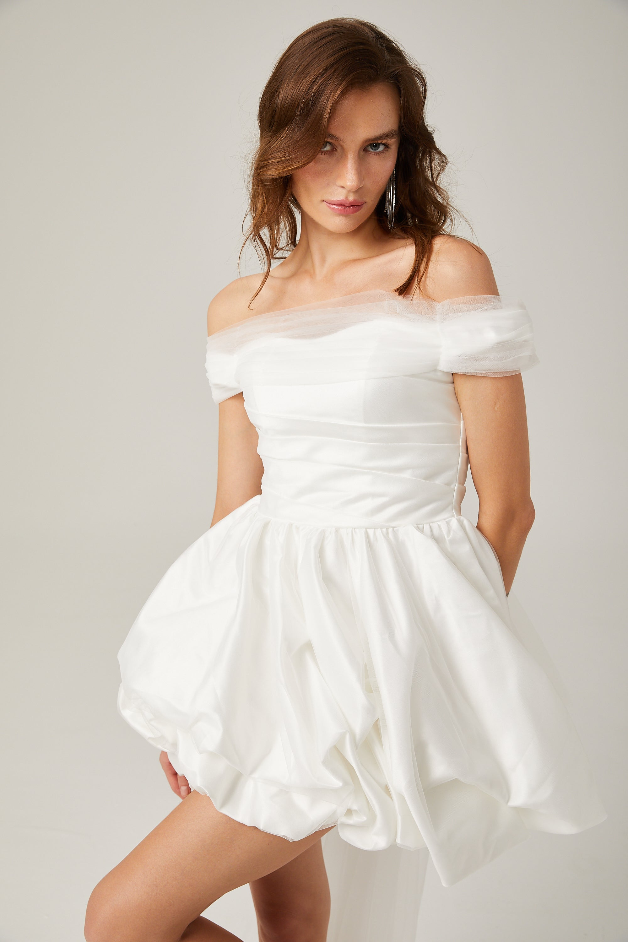 Aurore mini elbise