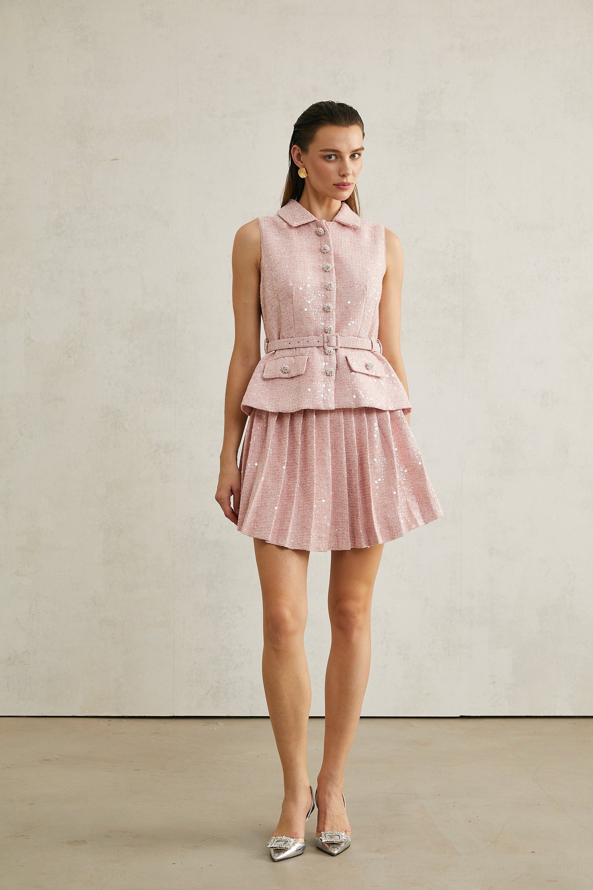 Élise mini elbise