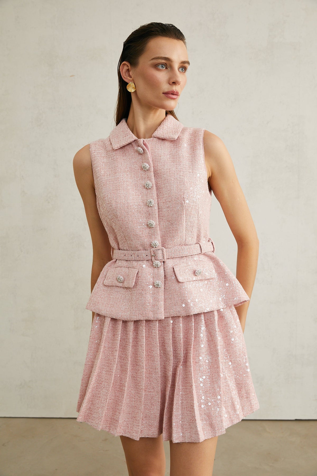 Élise mini elbise
