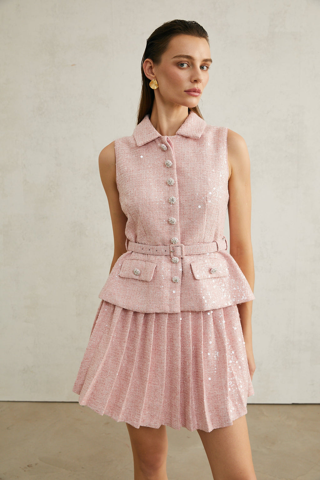 Élise mini elbise