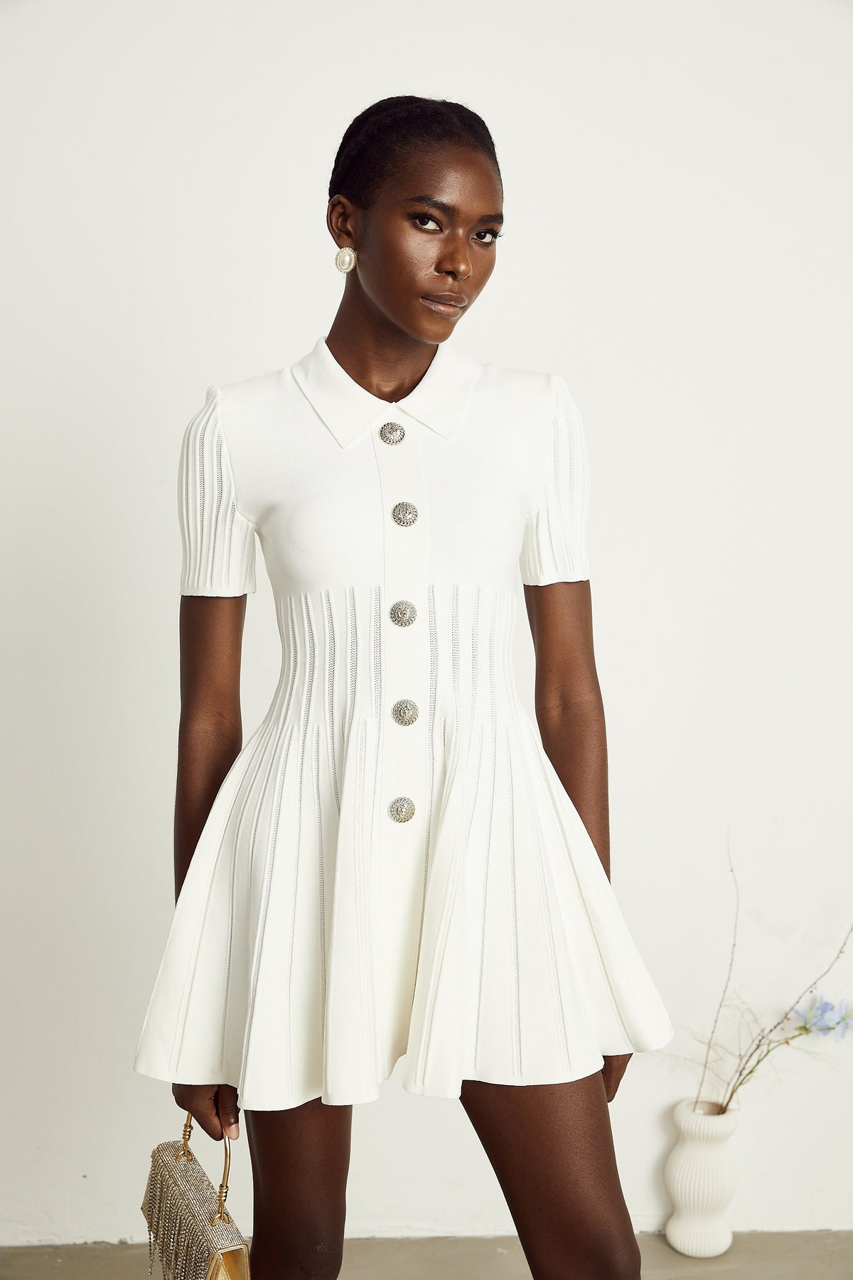 Émilie mini elbise