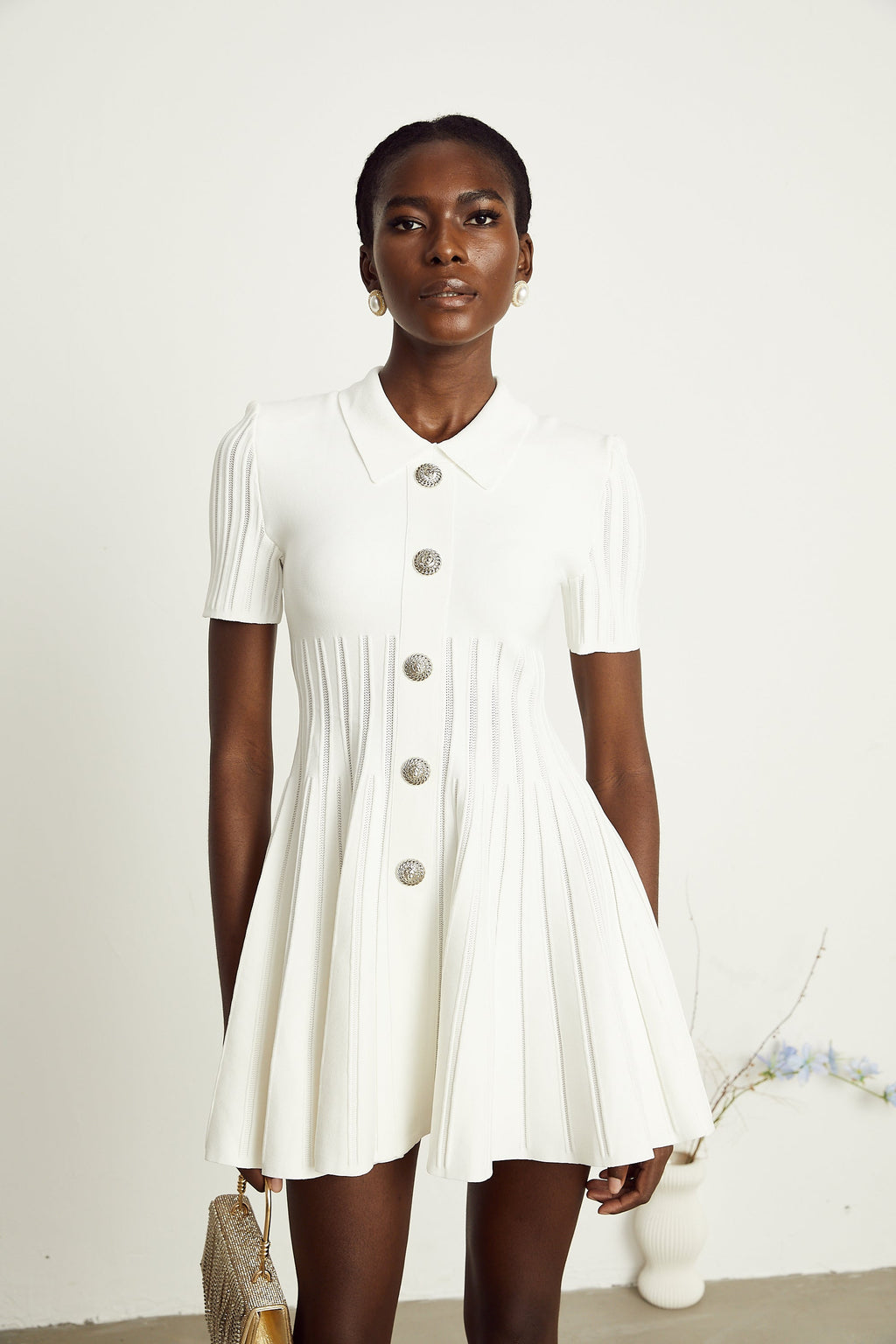 Émilie mini elbise