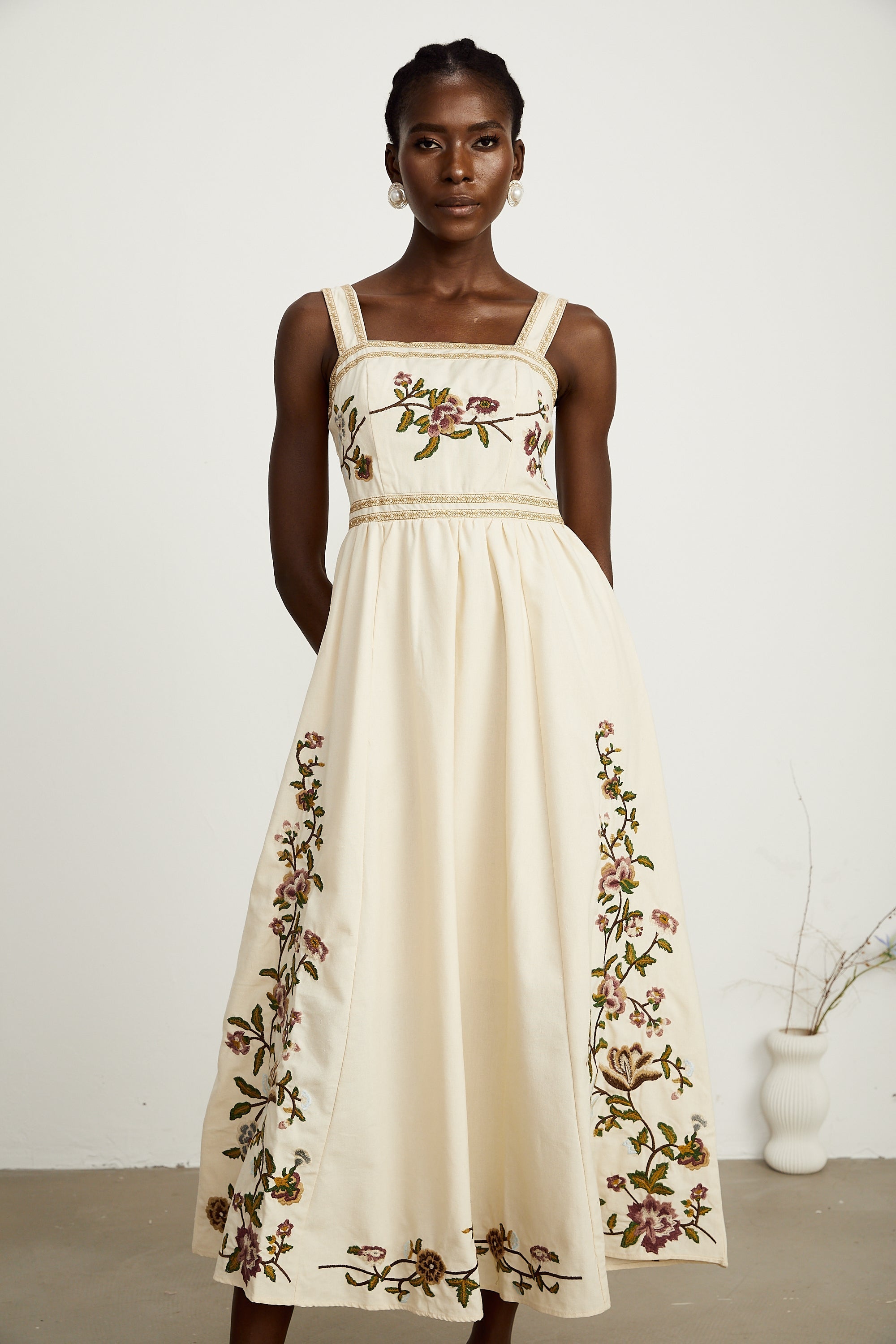 Kimberley midi elbise