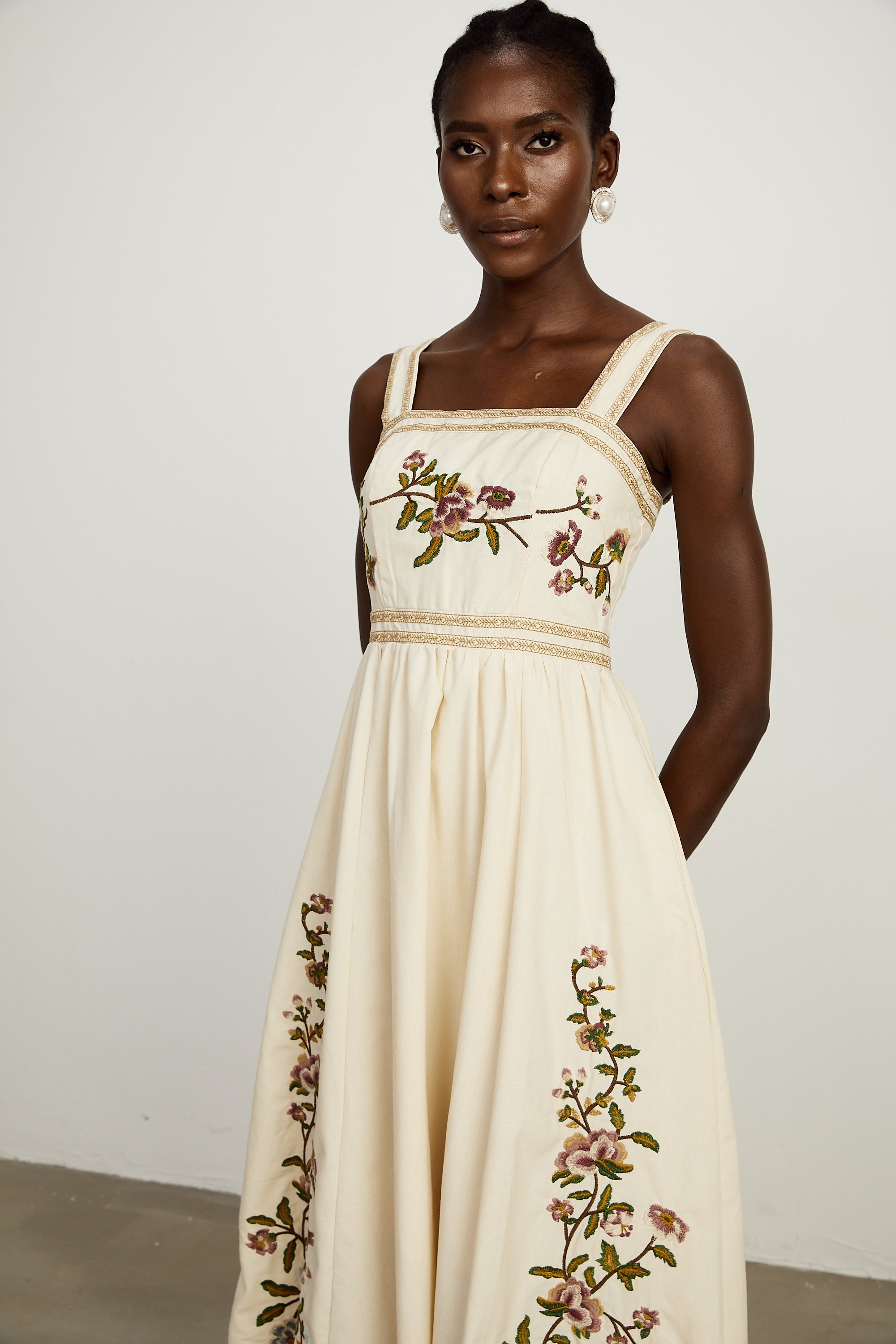 Kimberley midi elbise