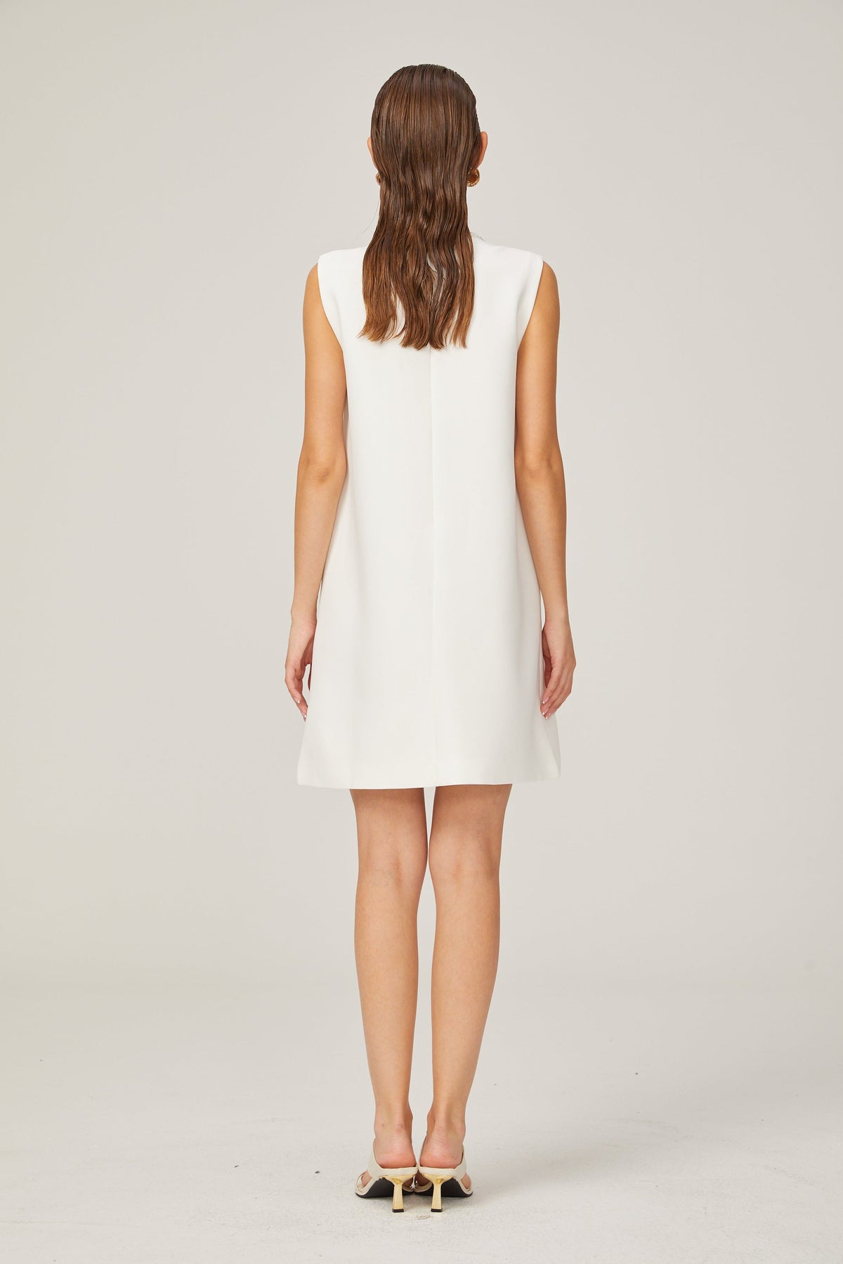 Ghislaine püskül mini elbise