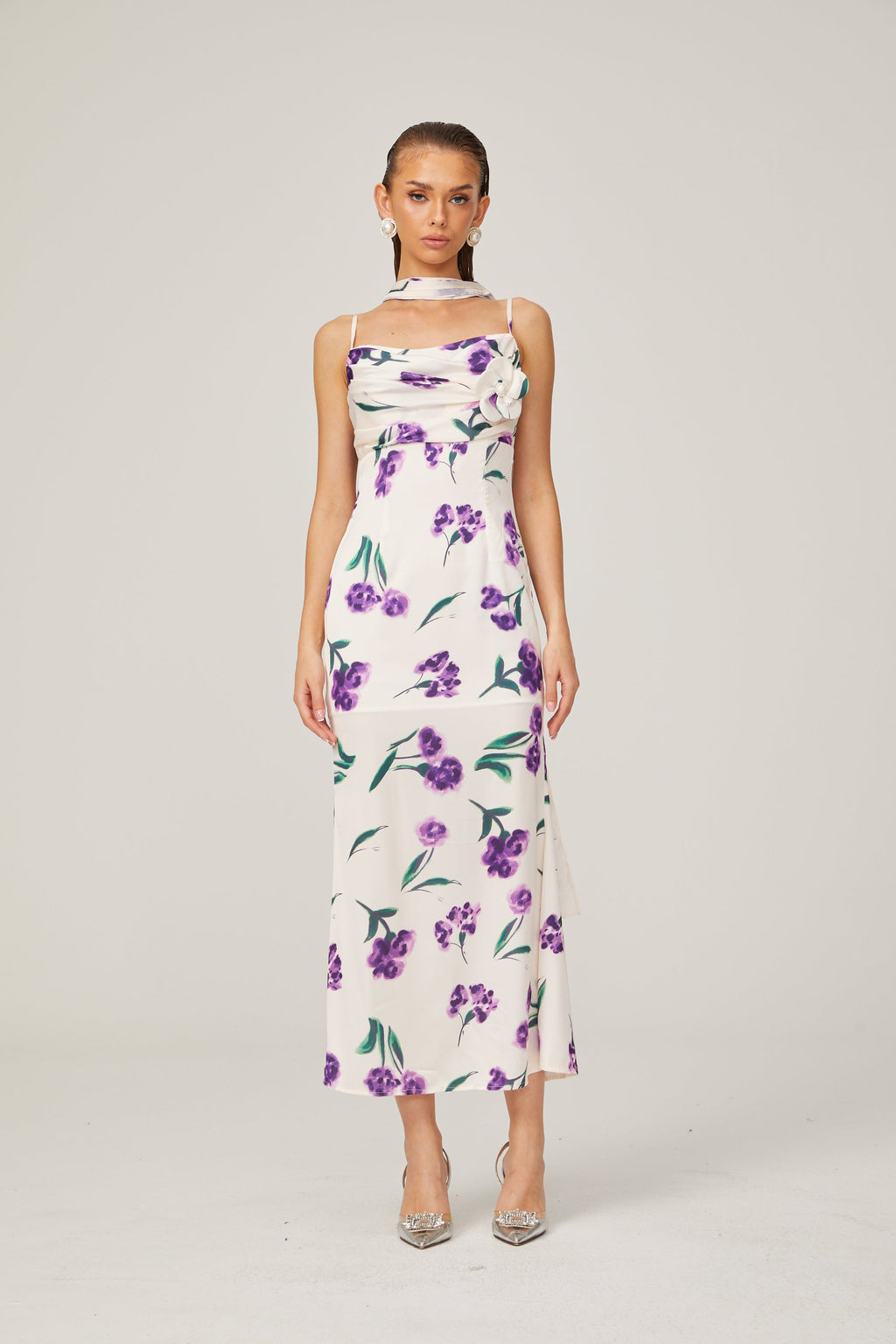 Gitta midi elbise