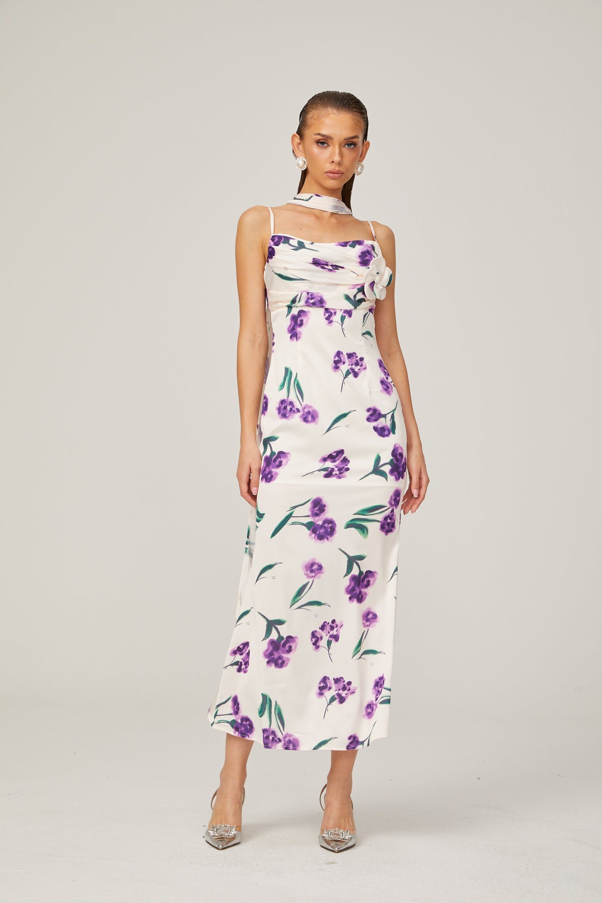 Gitta midi elbise
