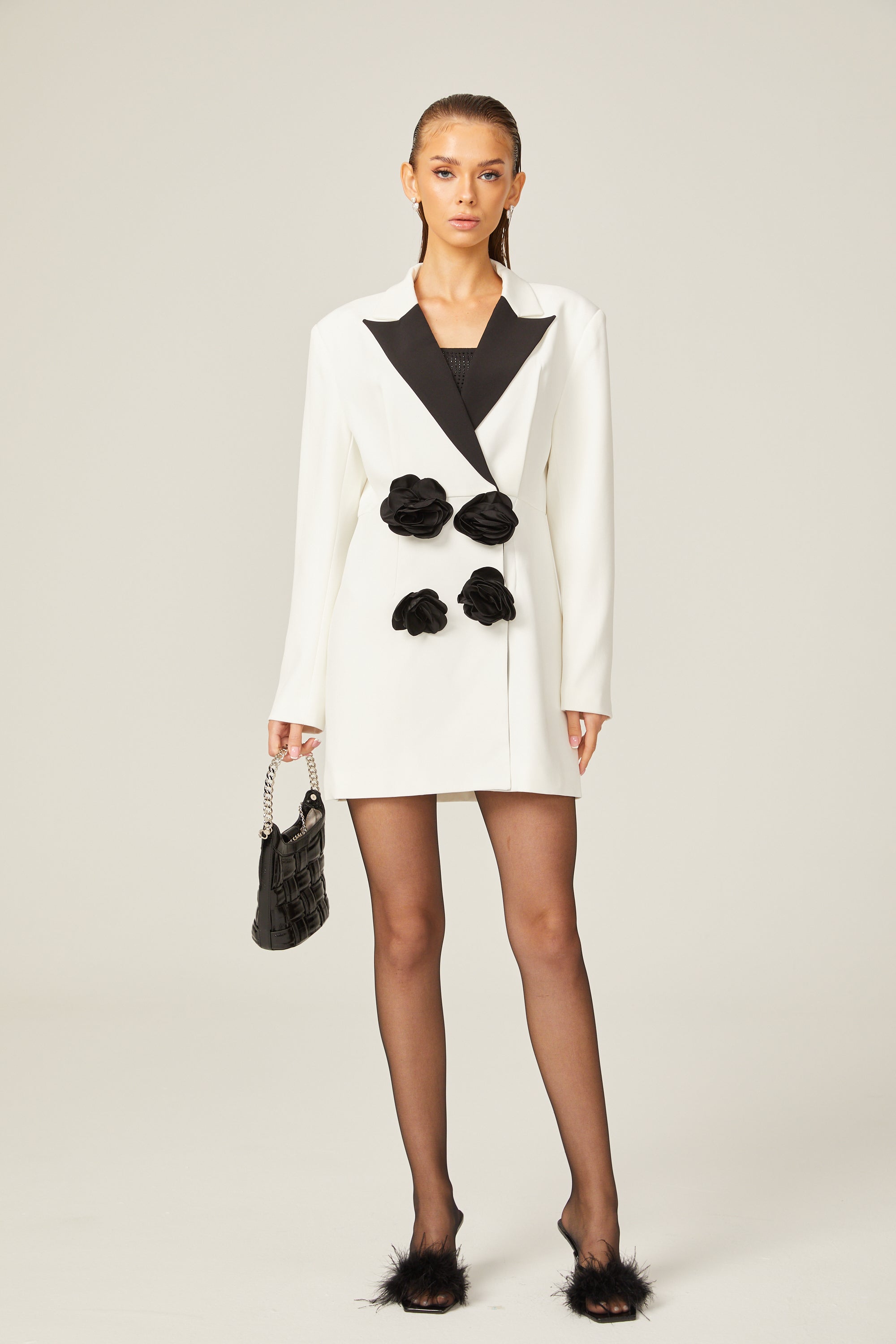 Axelle mini elbise