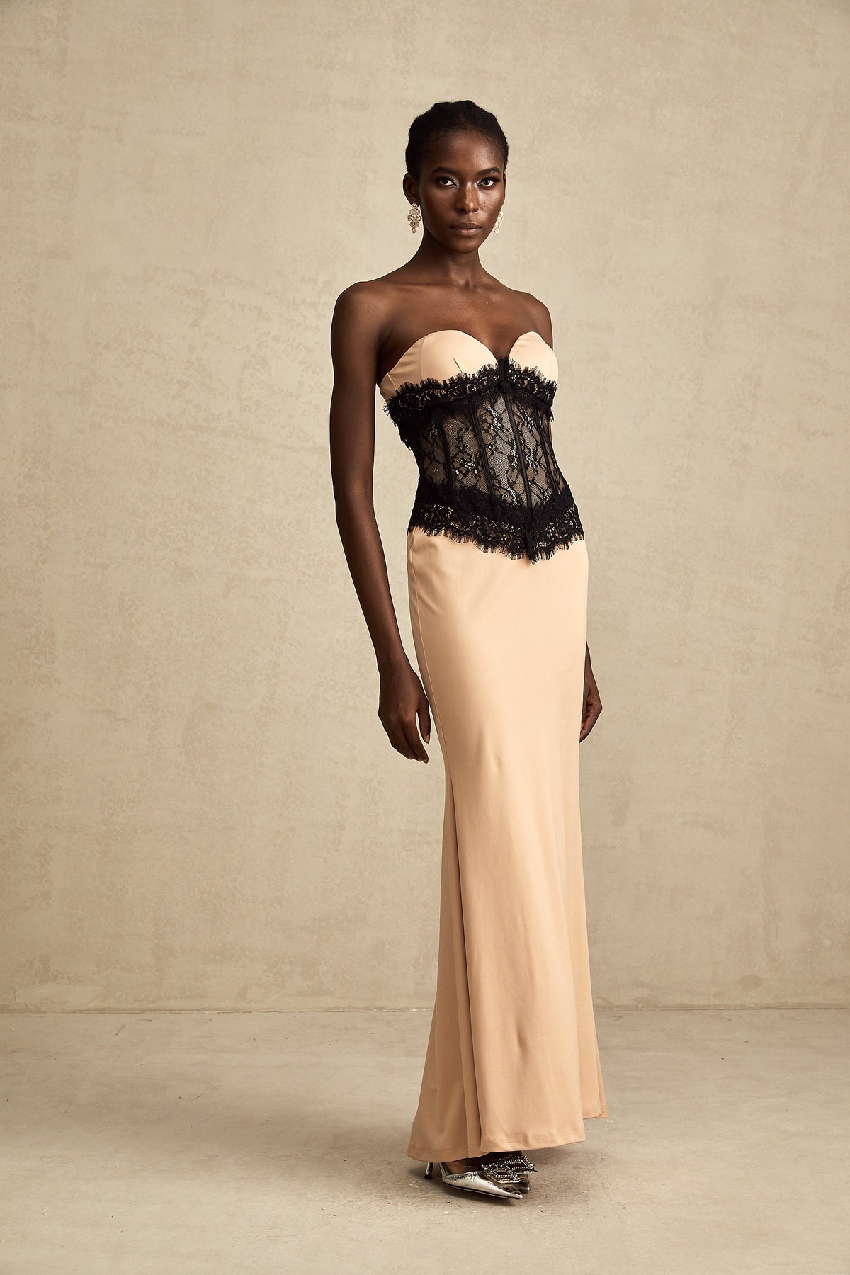 Delphine maksi elbise