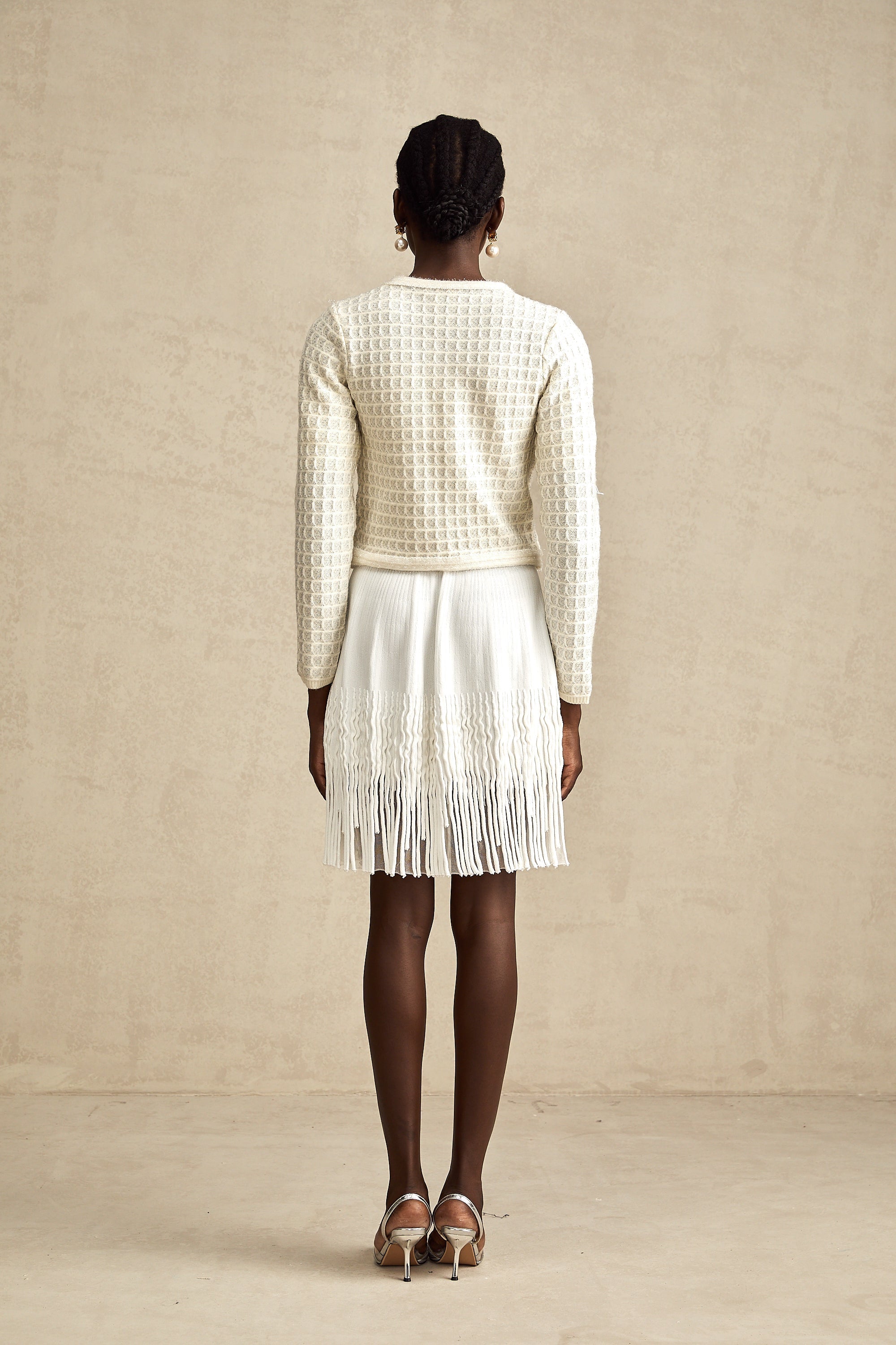 Lisette Tek Sıralı Örgü Hırka