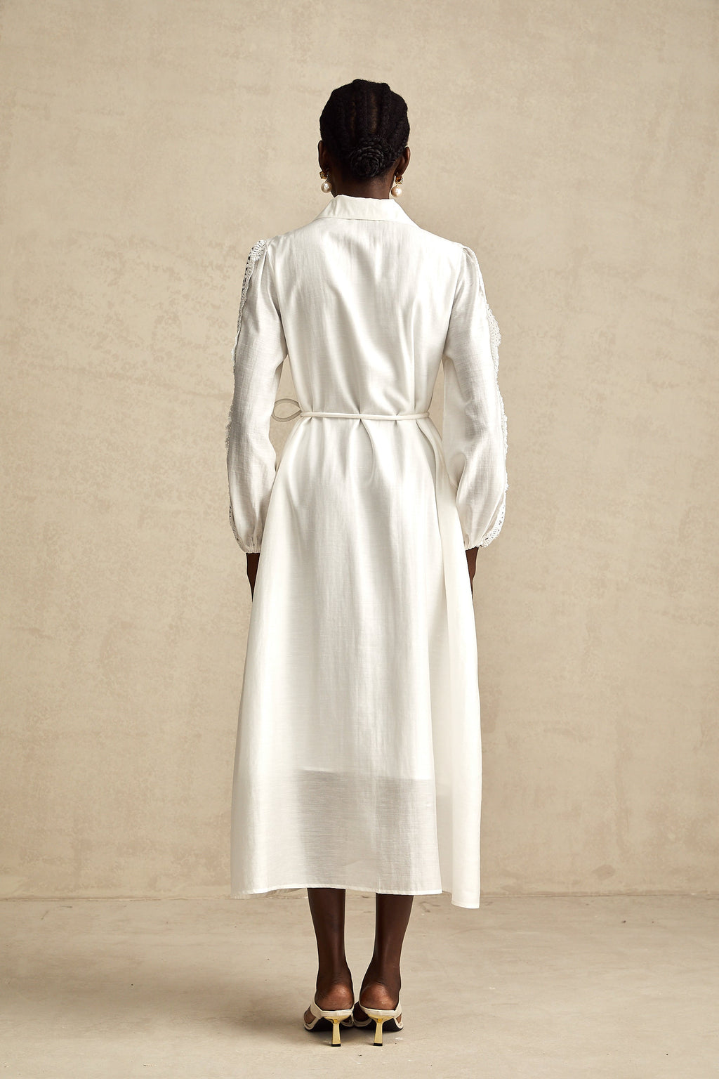 Colette midi elbise