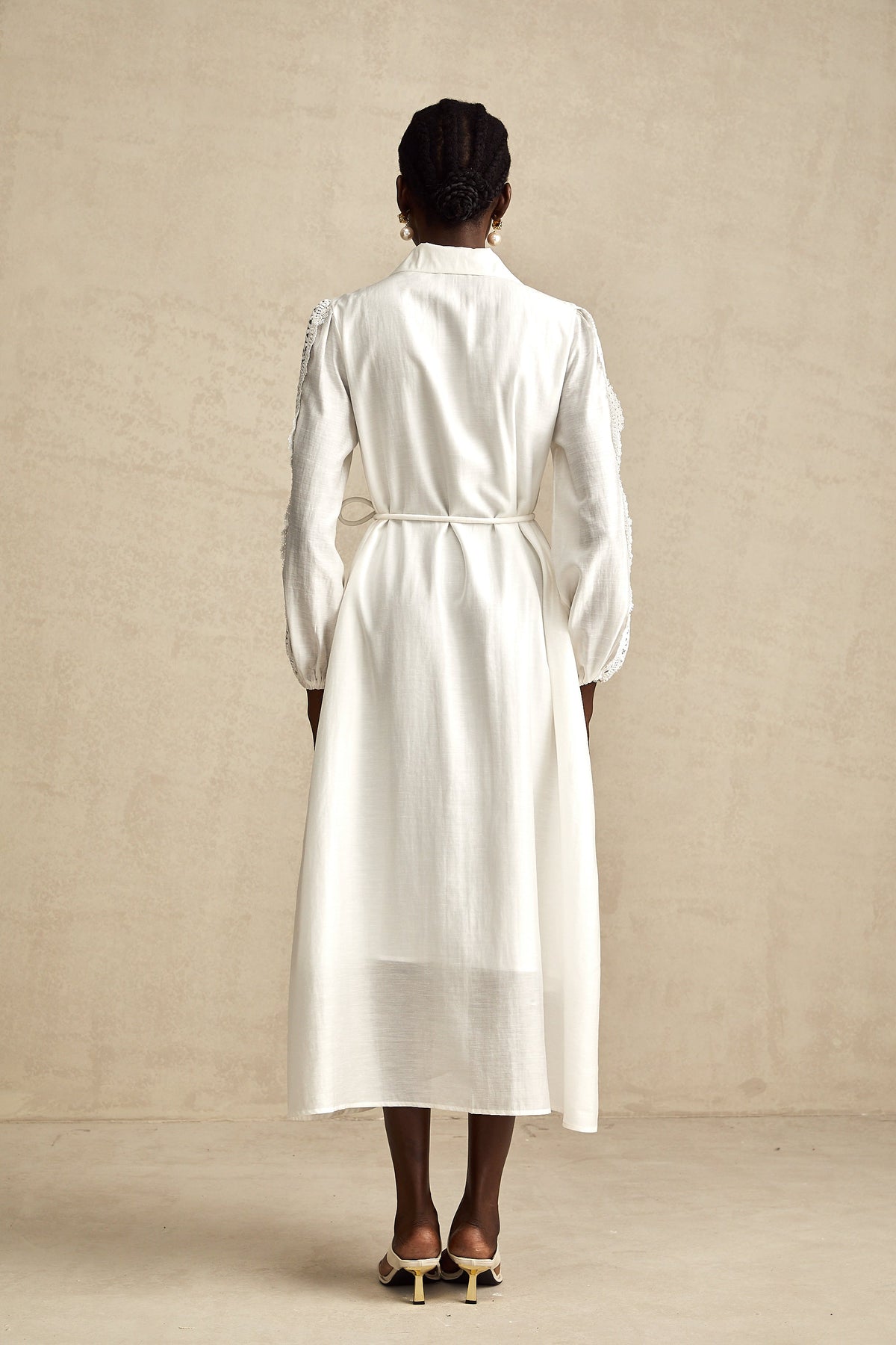 Colette midi elbise