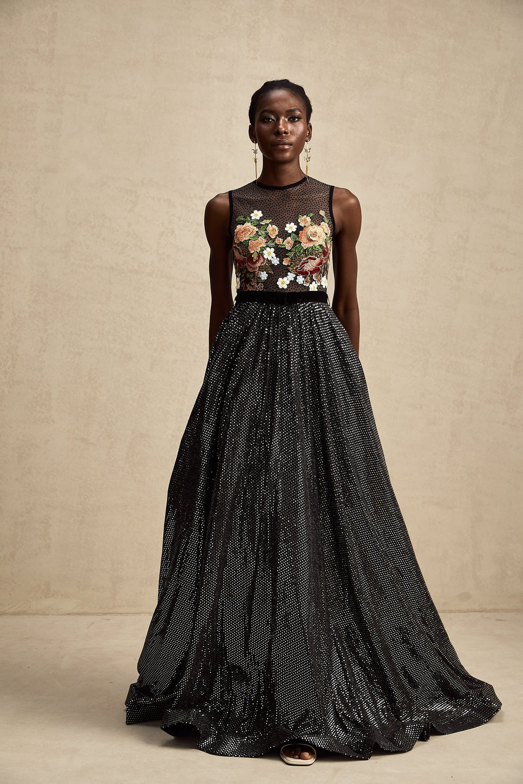 Agathe maksi elbise