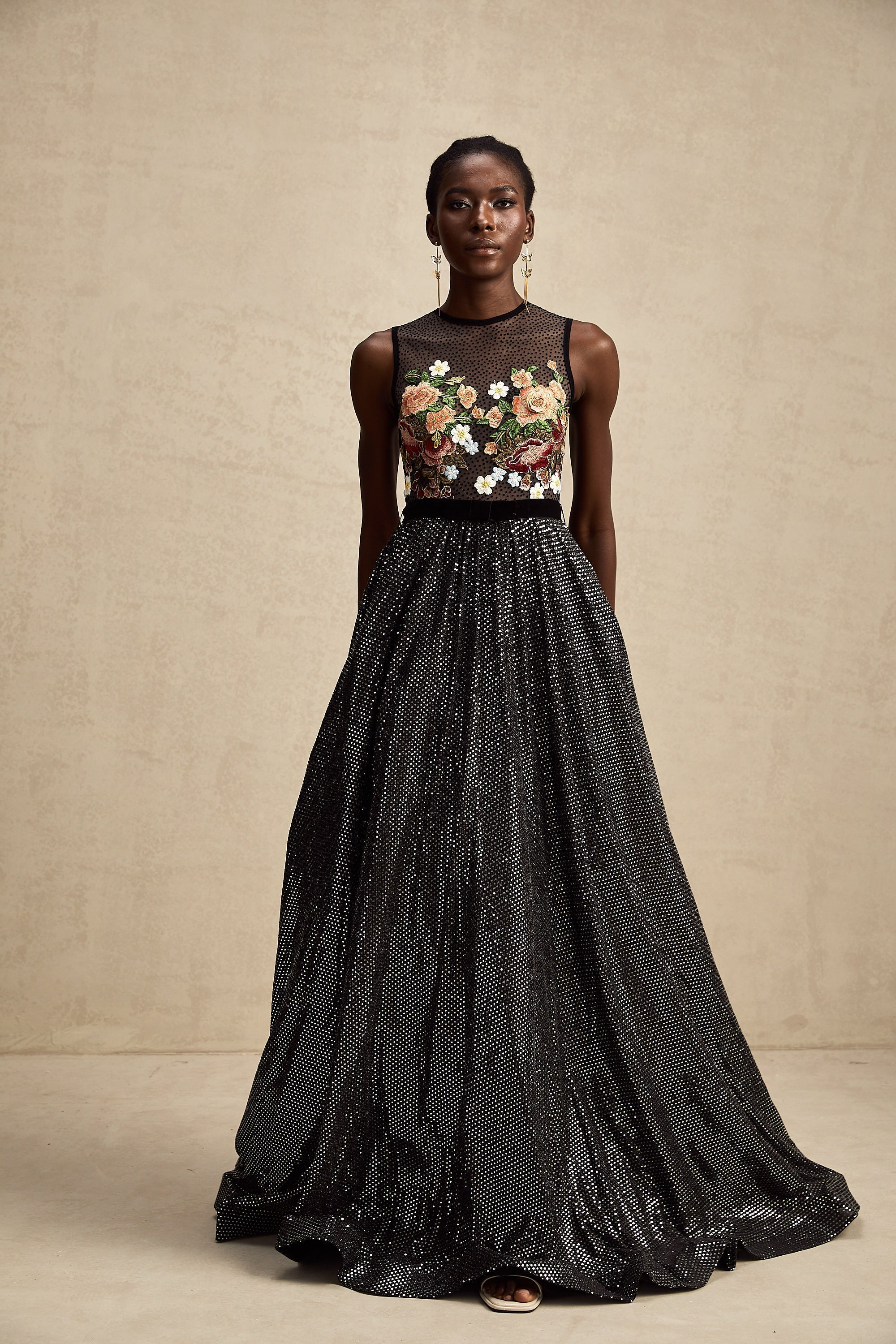 Agathe maksi elbise