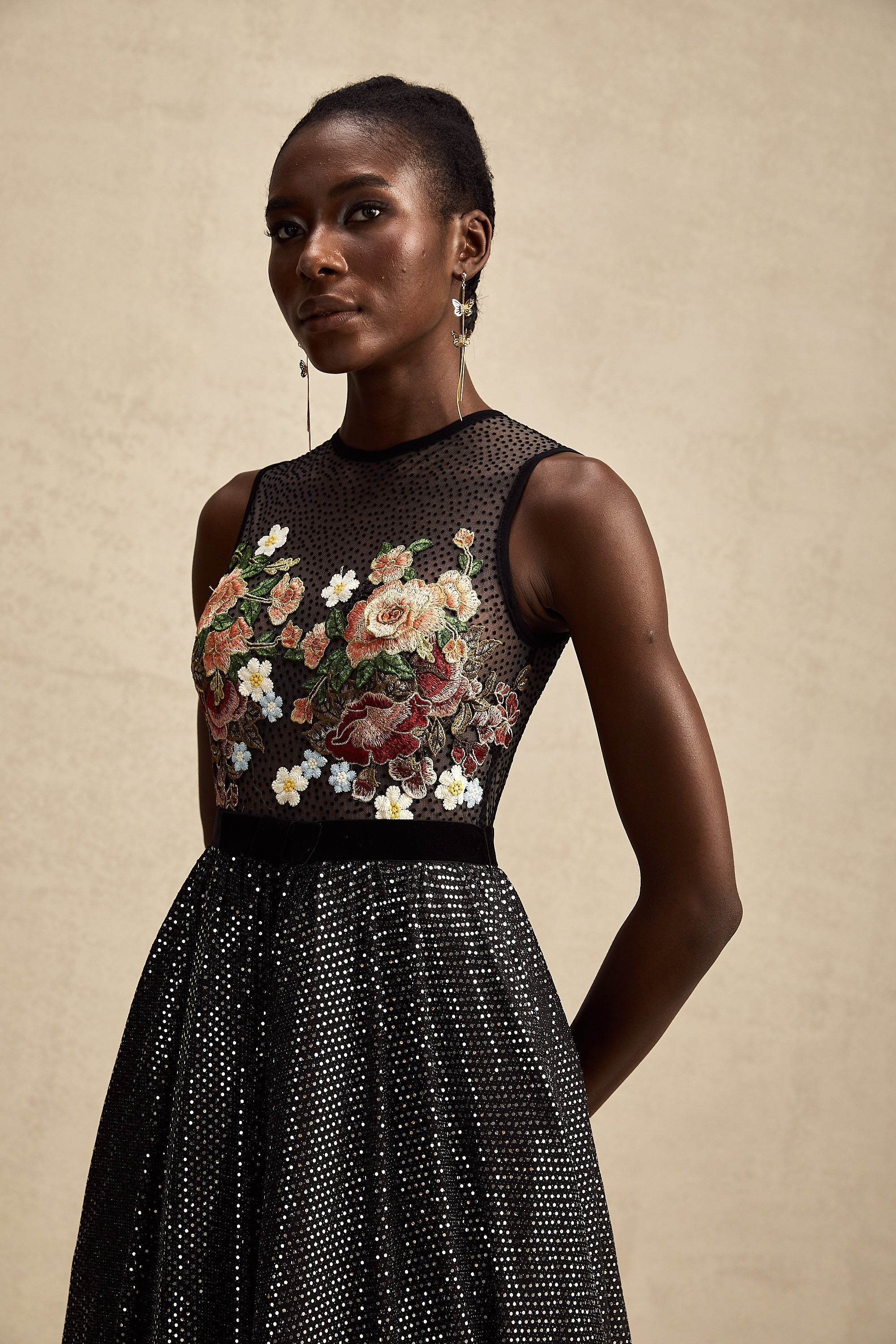 Agathe maksi elbise