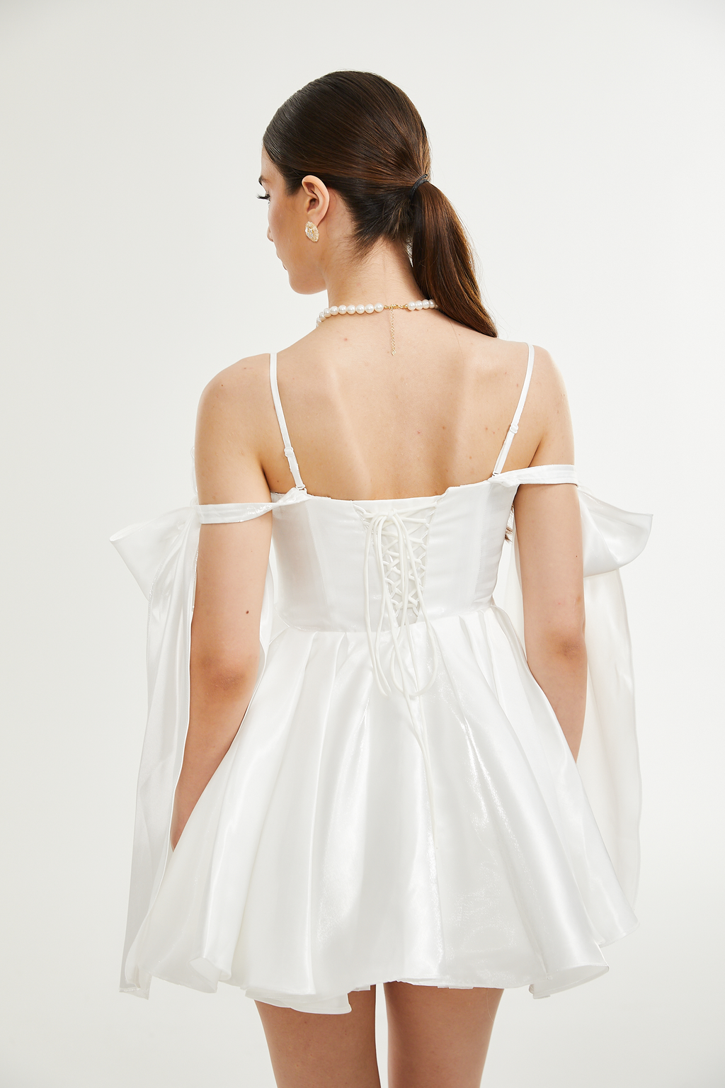 Catiana Fiyonk Detaylı Kloş Elbise