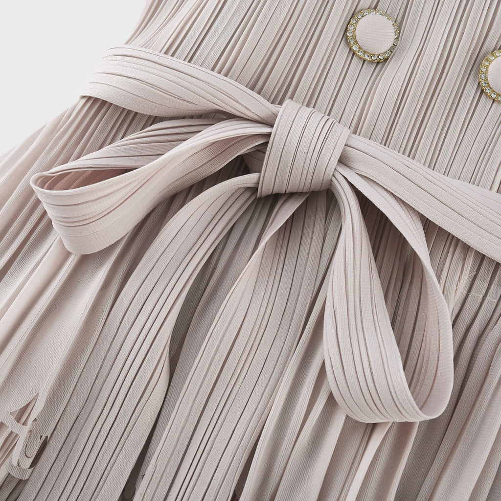 Marjolaine katman midi elbise