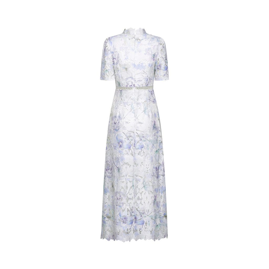 Blanche midi elbise
