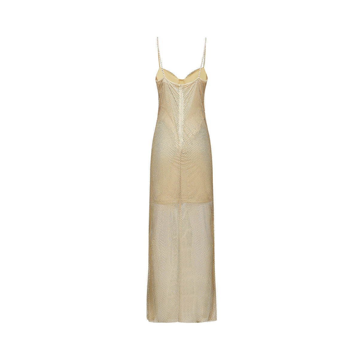 Delphine kristal midi elbise