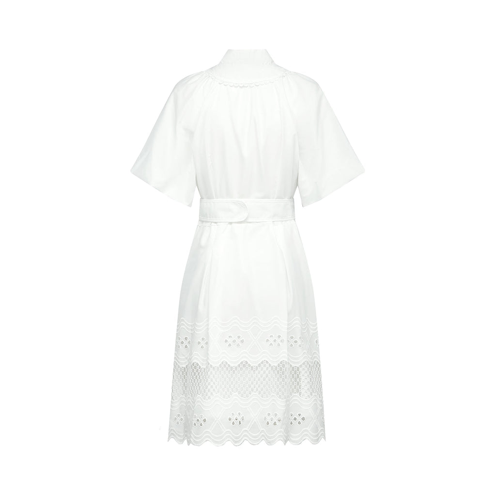 Raphaëlle dantelli mini elbise