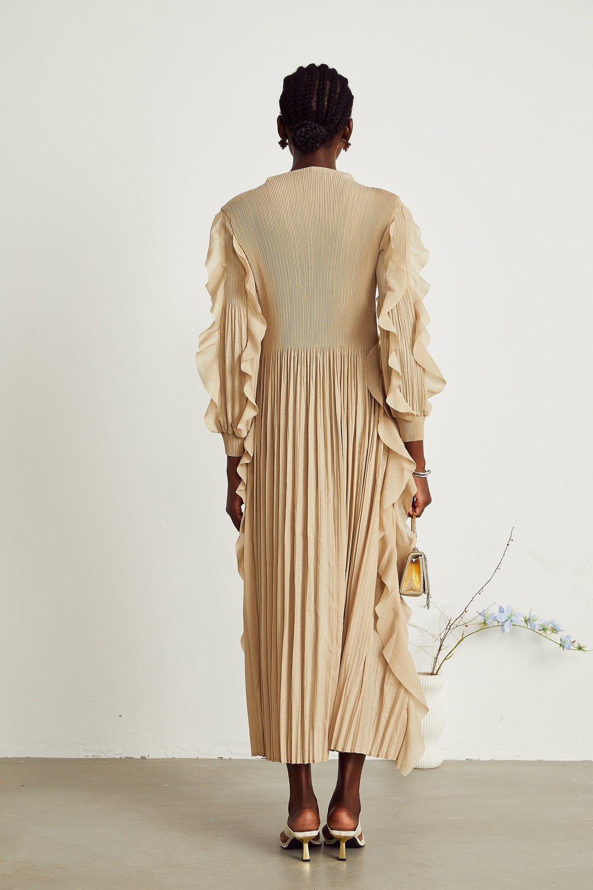 Colette maksi elbise